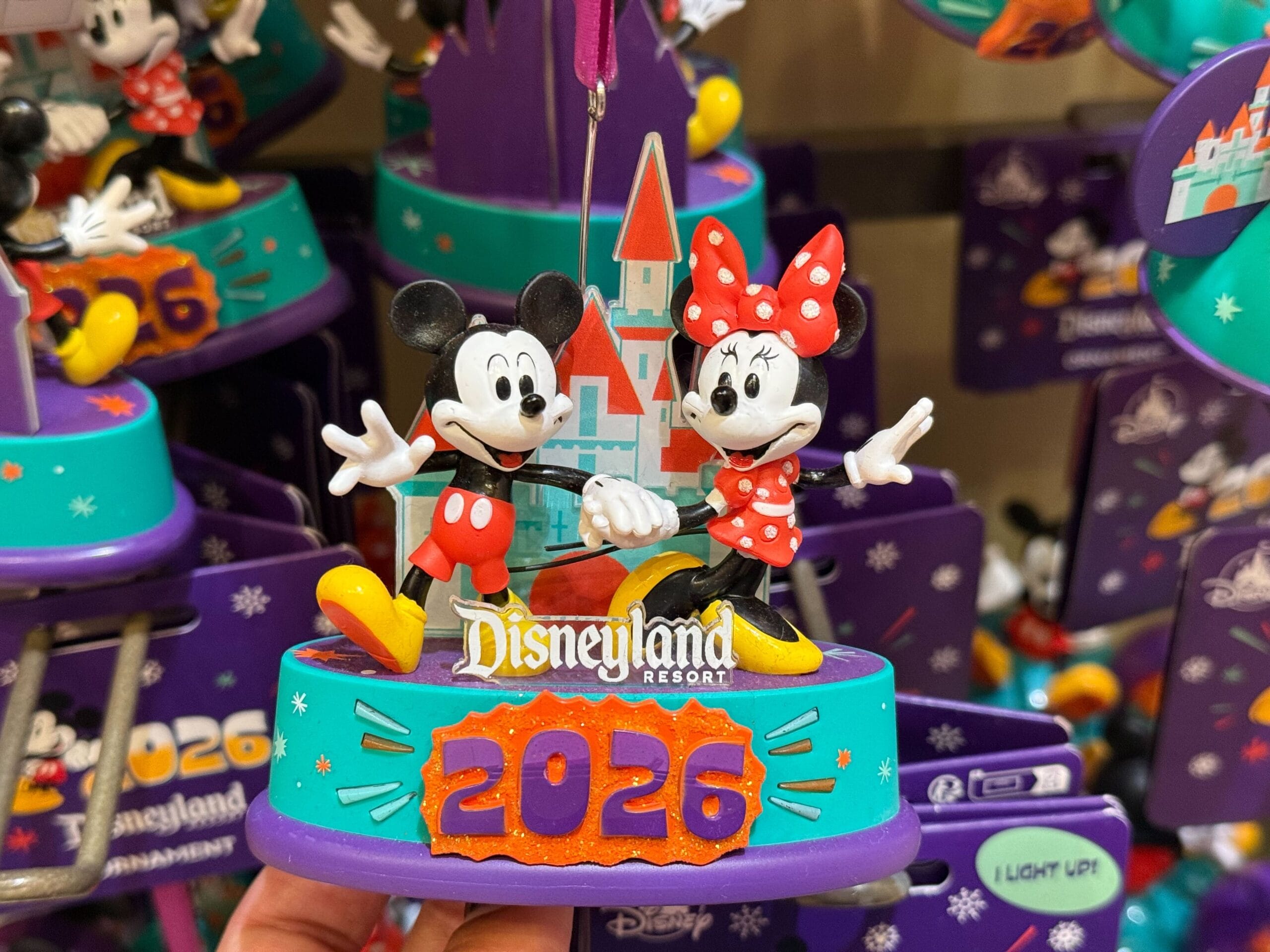Two More 2026 Ornaments Debut at Disneyland Resort