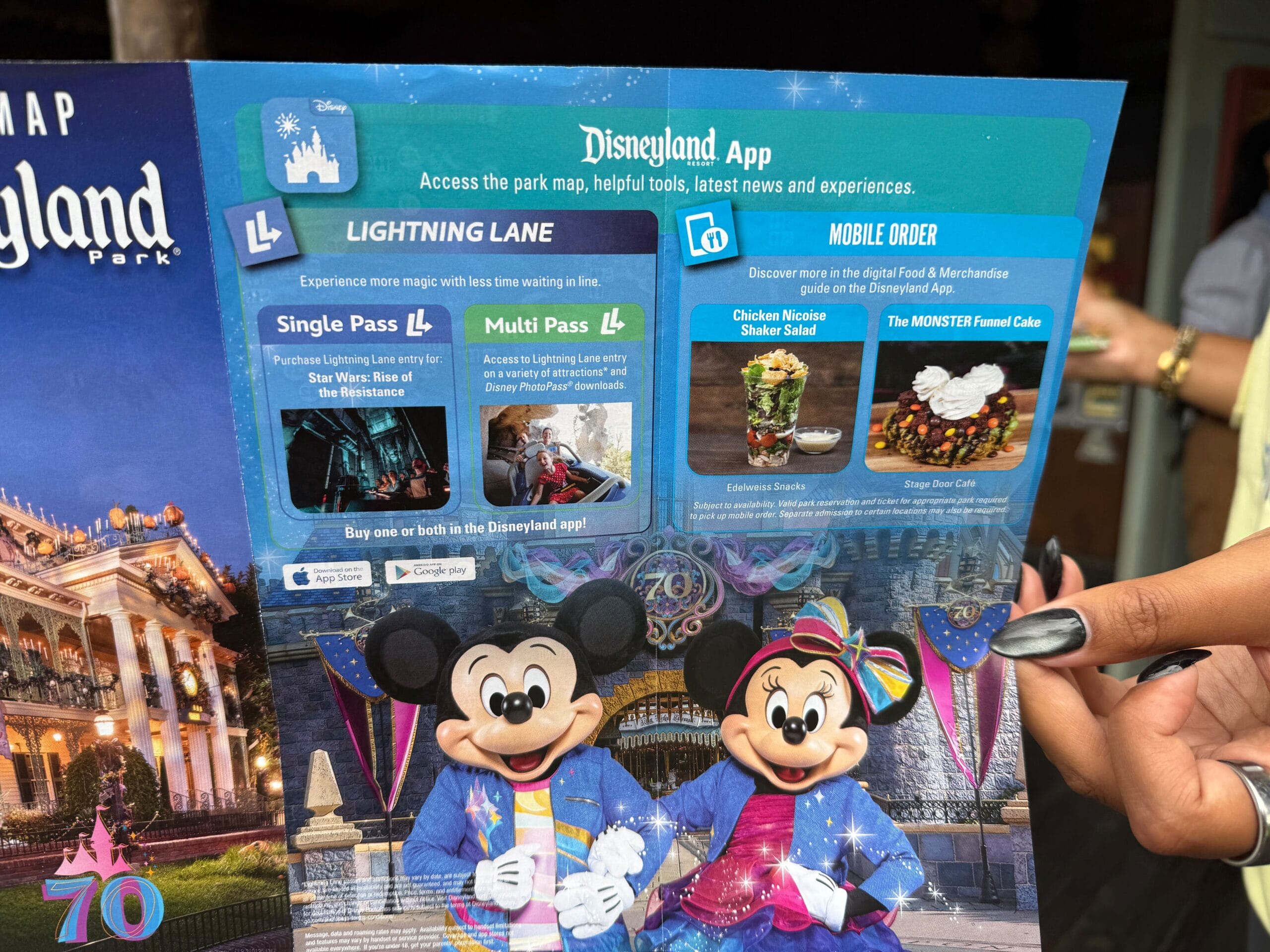 Disneyland Park guidemap