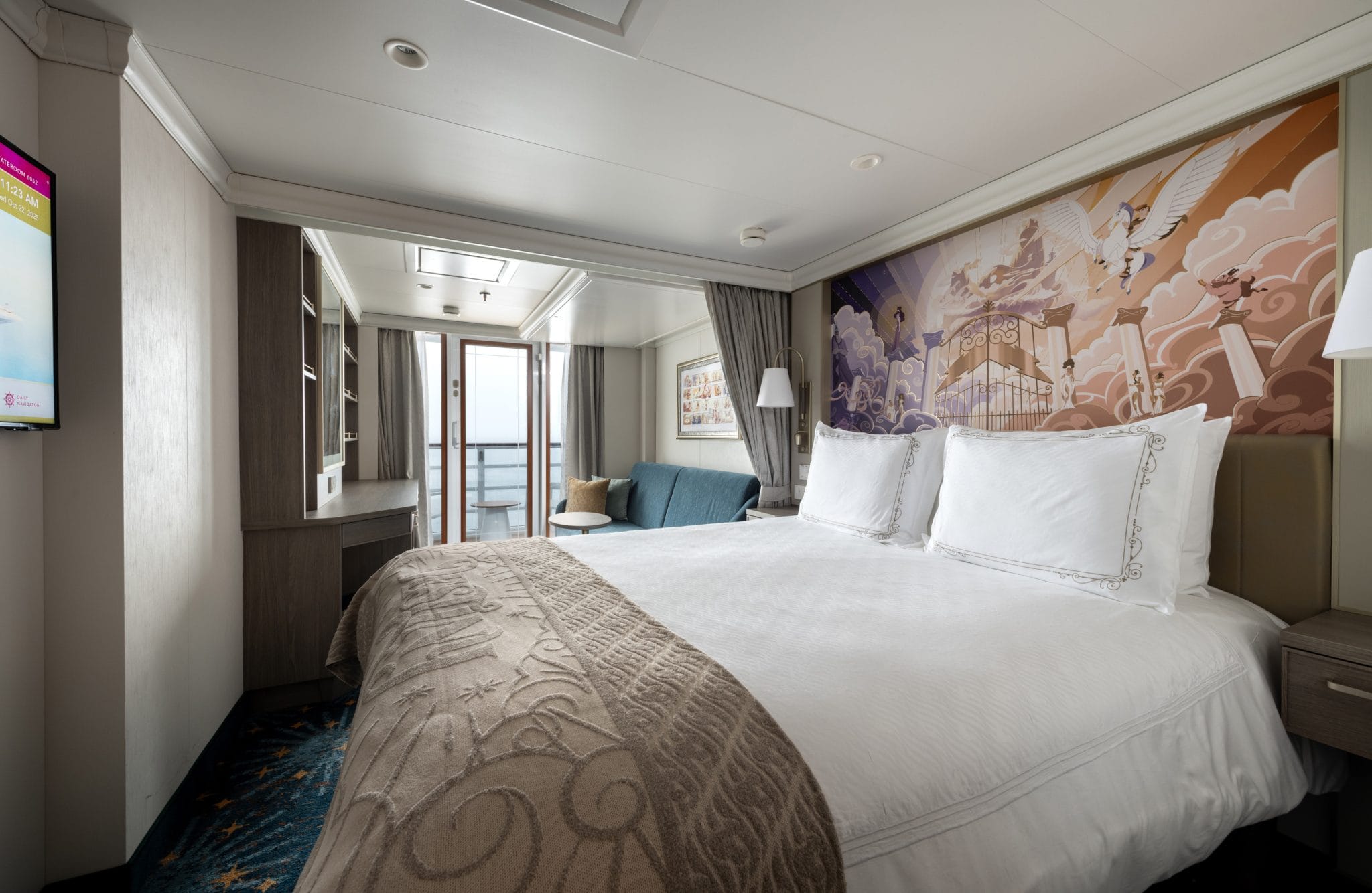 FIRST LOOK: Disney Destiny Verandah and Concierge Staterooms