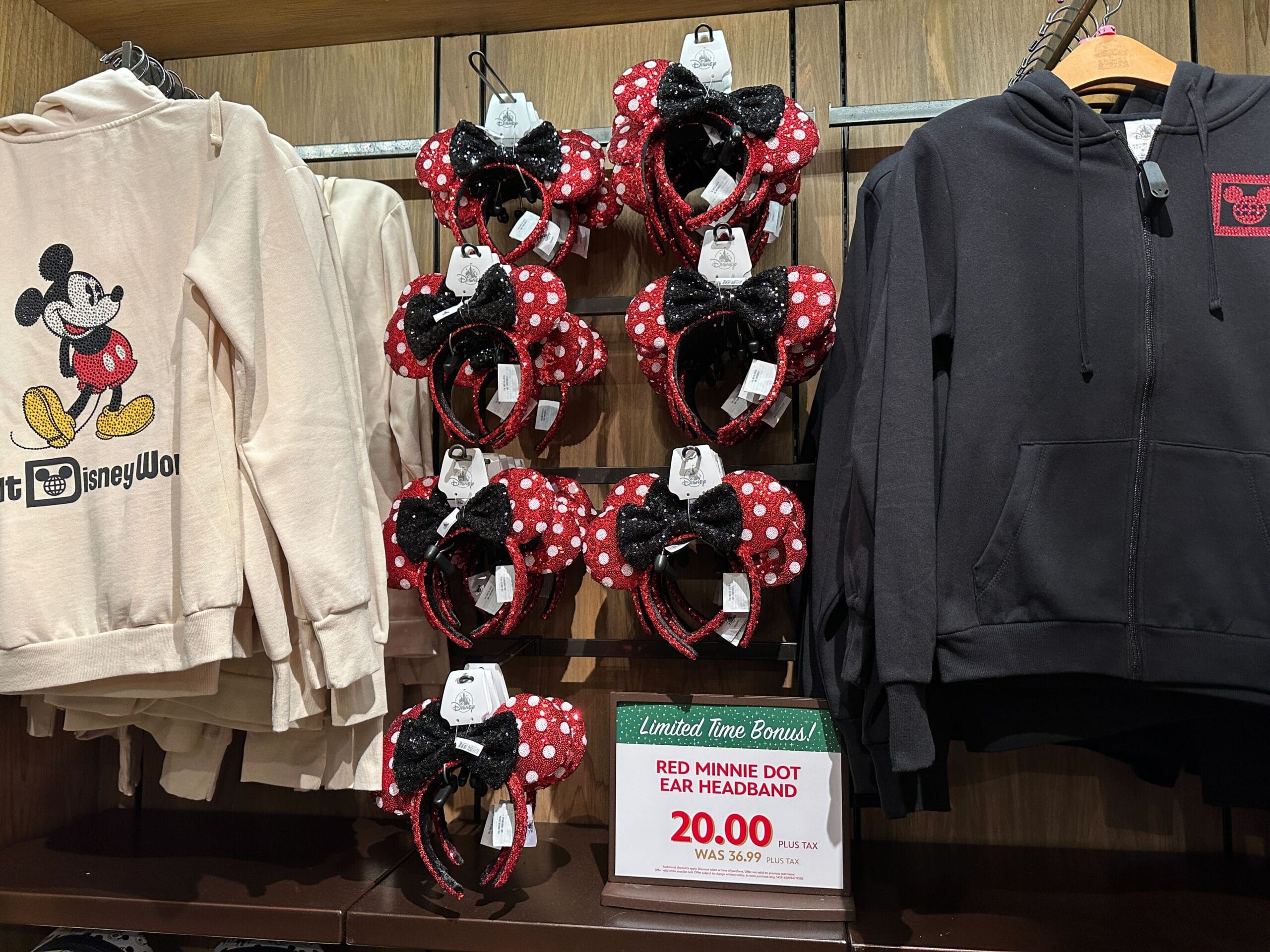 Ear Headbands discounted at Animal kingdom