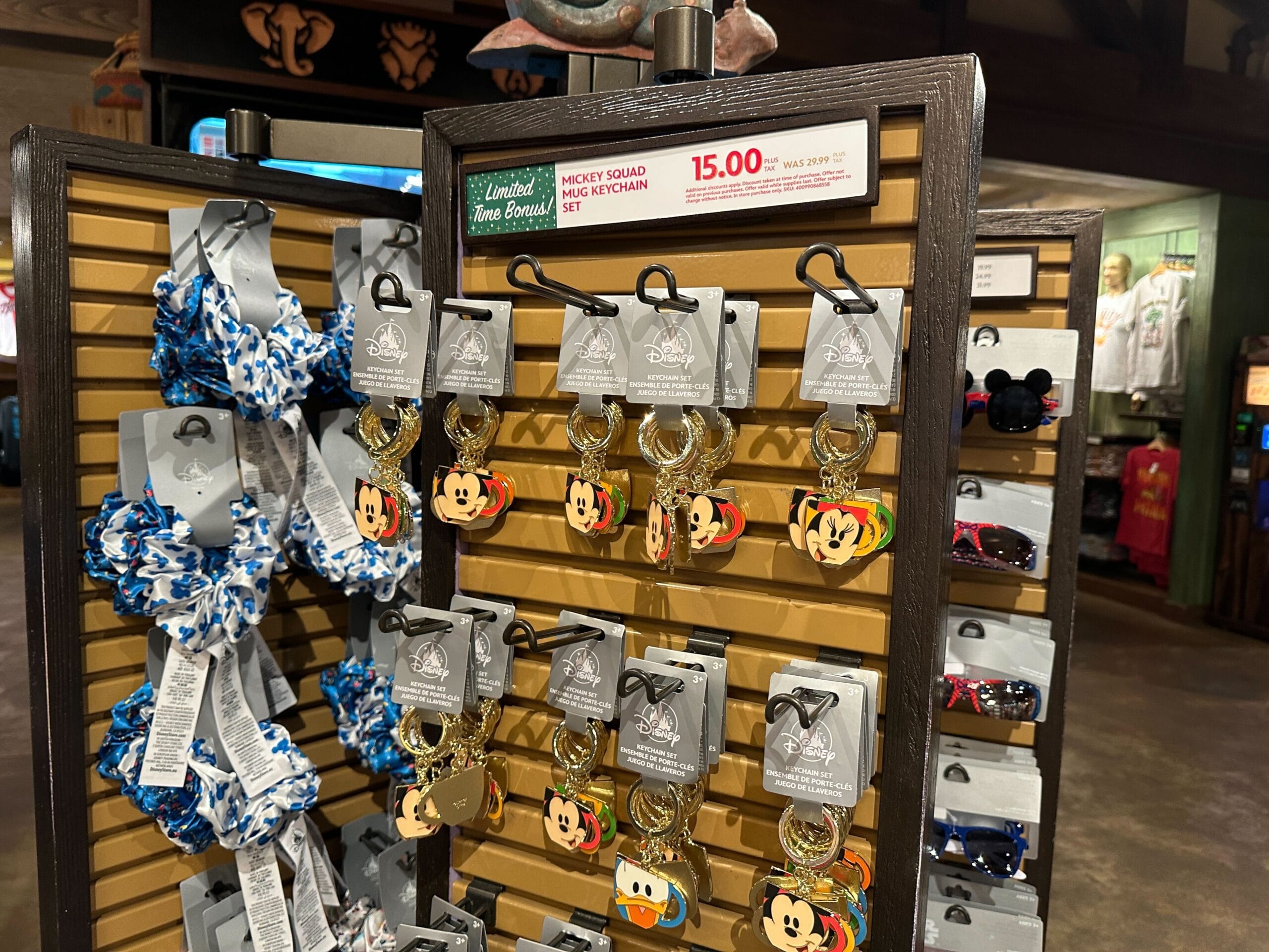 Mickey Squad Mug Keychains