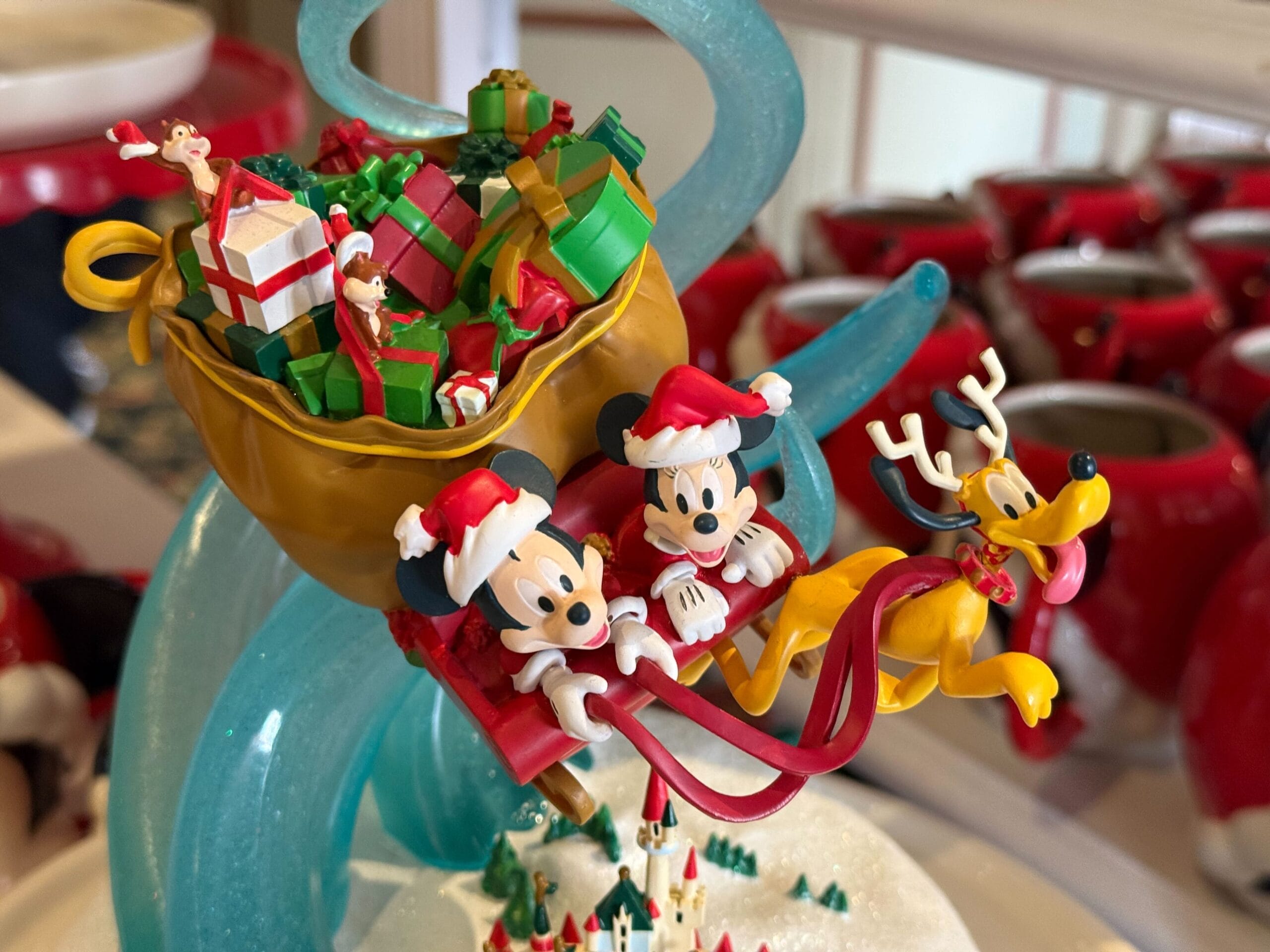 Mickey and Friends Holiday Figurine