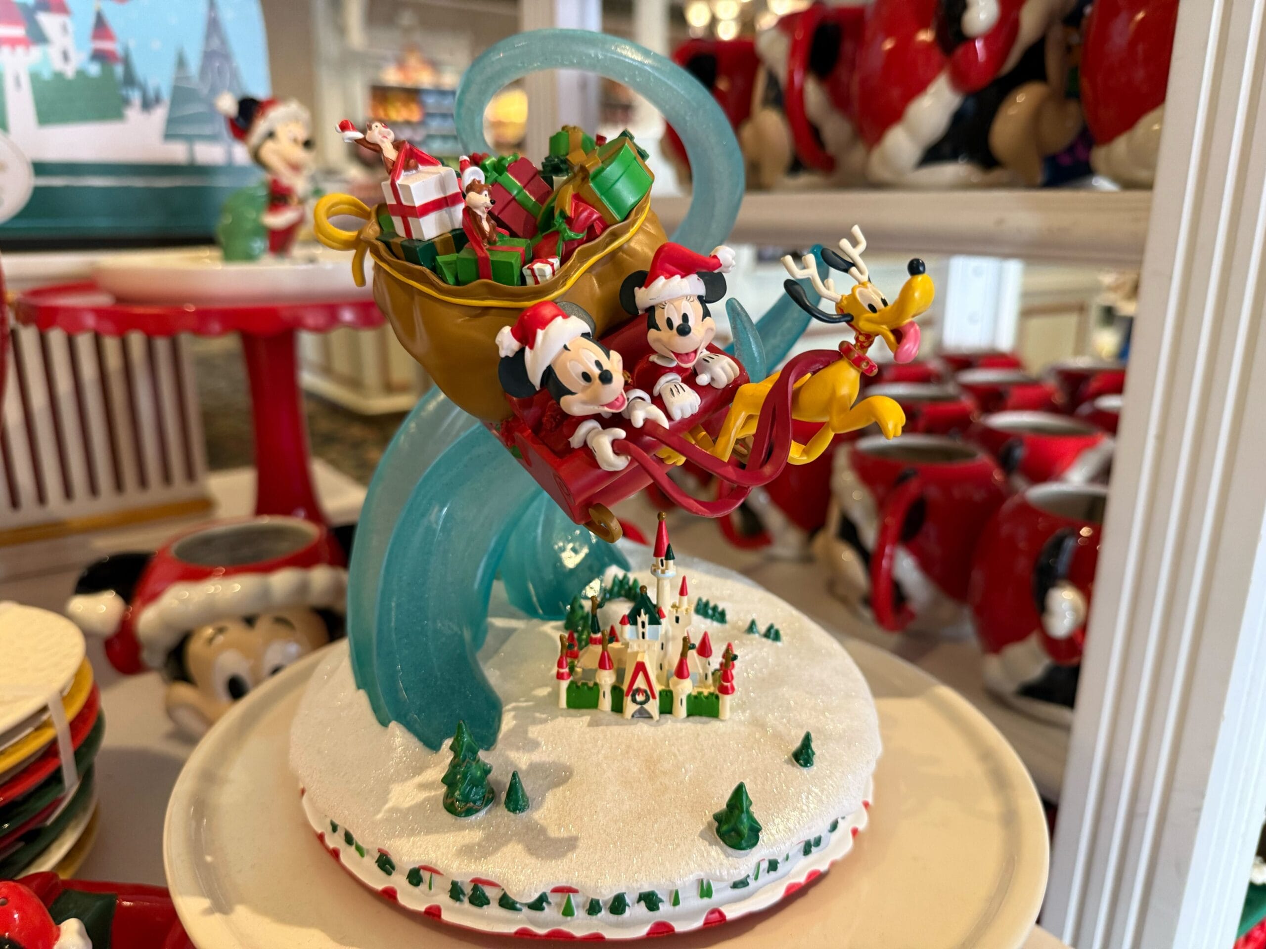 Mickey and Friends Holiday Figurine