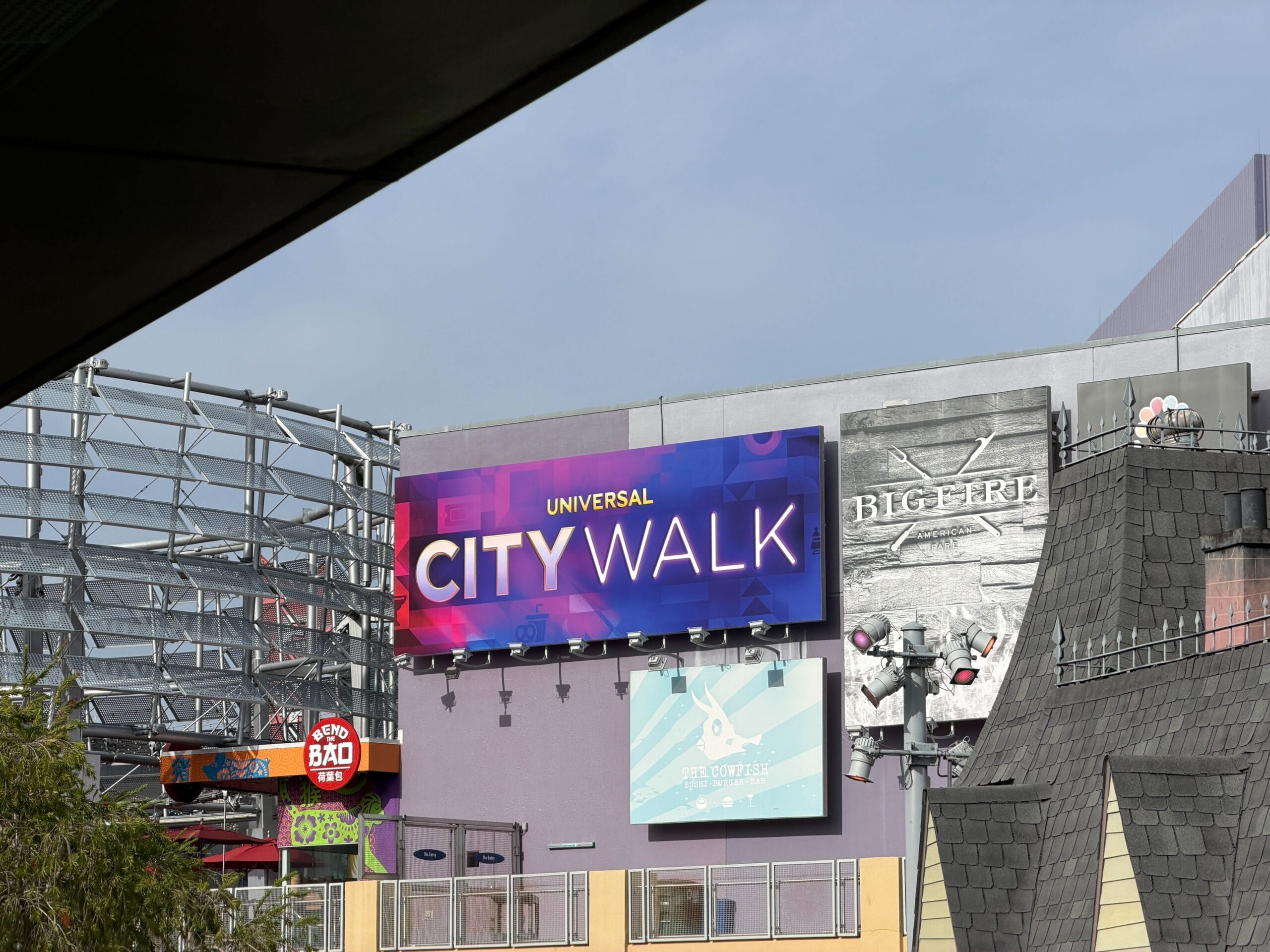 New Citywalk billboard Hung at Universal Orlando Resort