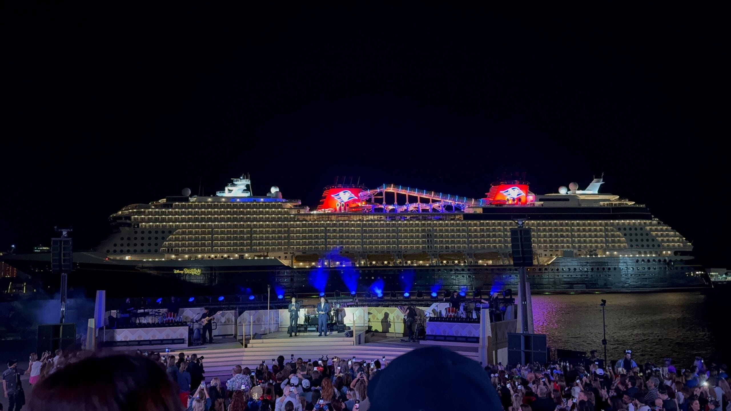 Disney Destiny Officially Christened in Live Ceremony