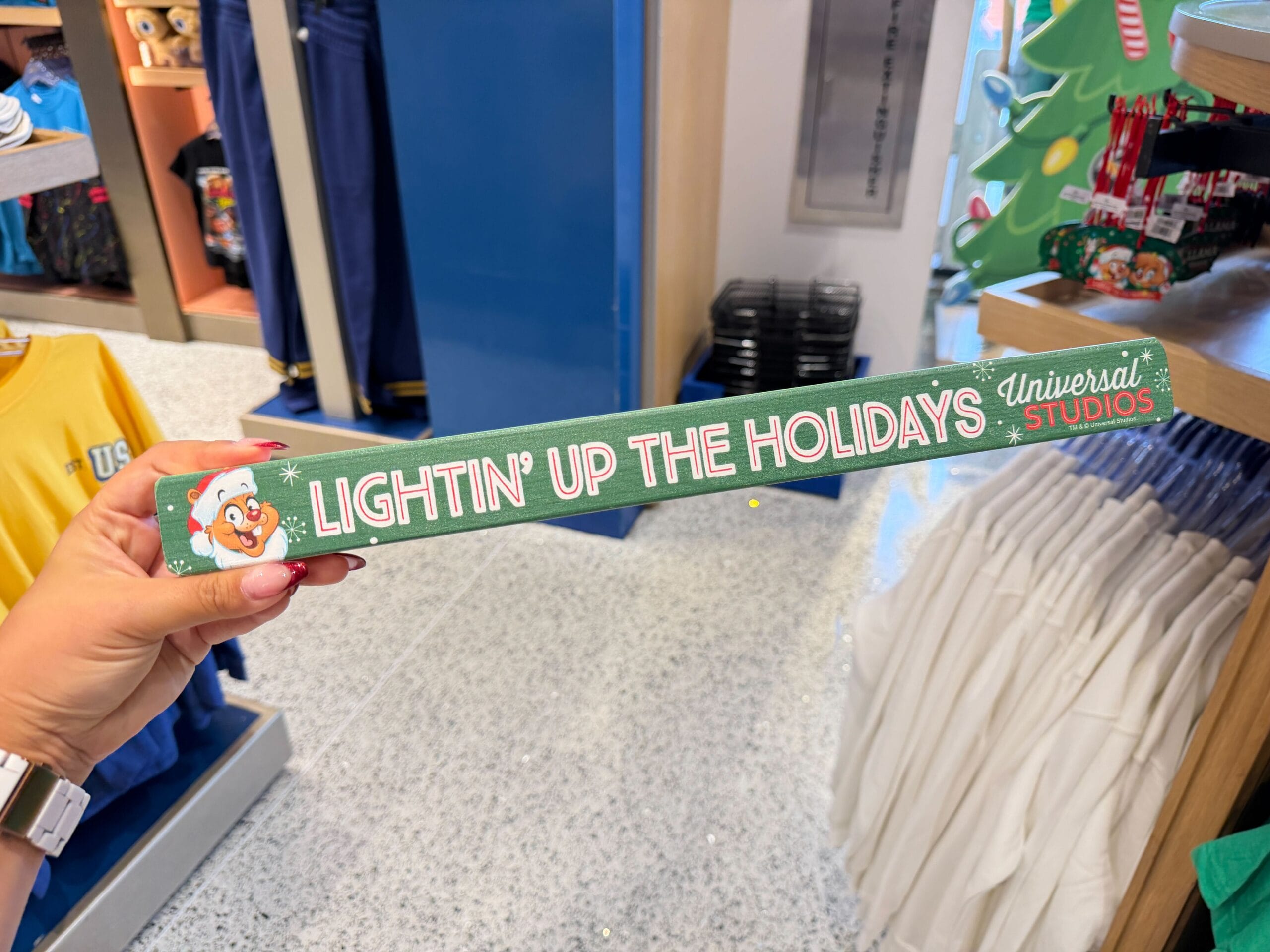 2025 Earl the Squirrel Christmas Merchandise at Universal Orlando Resort