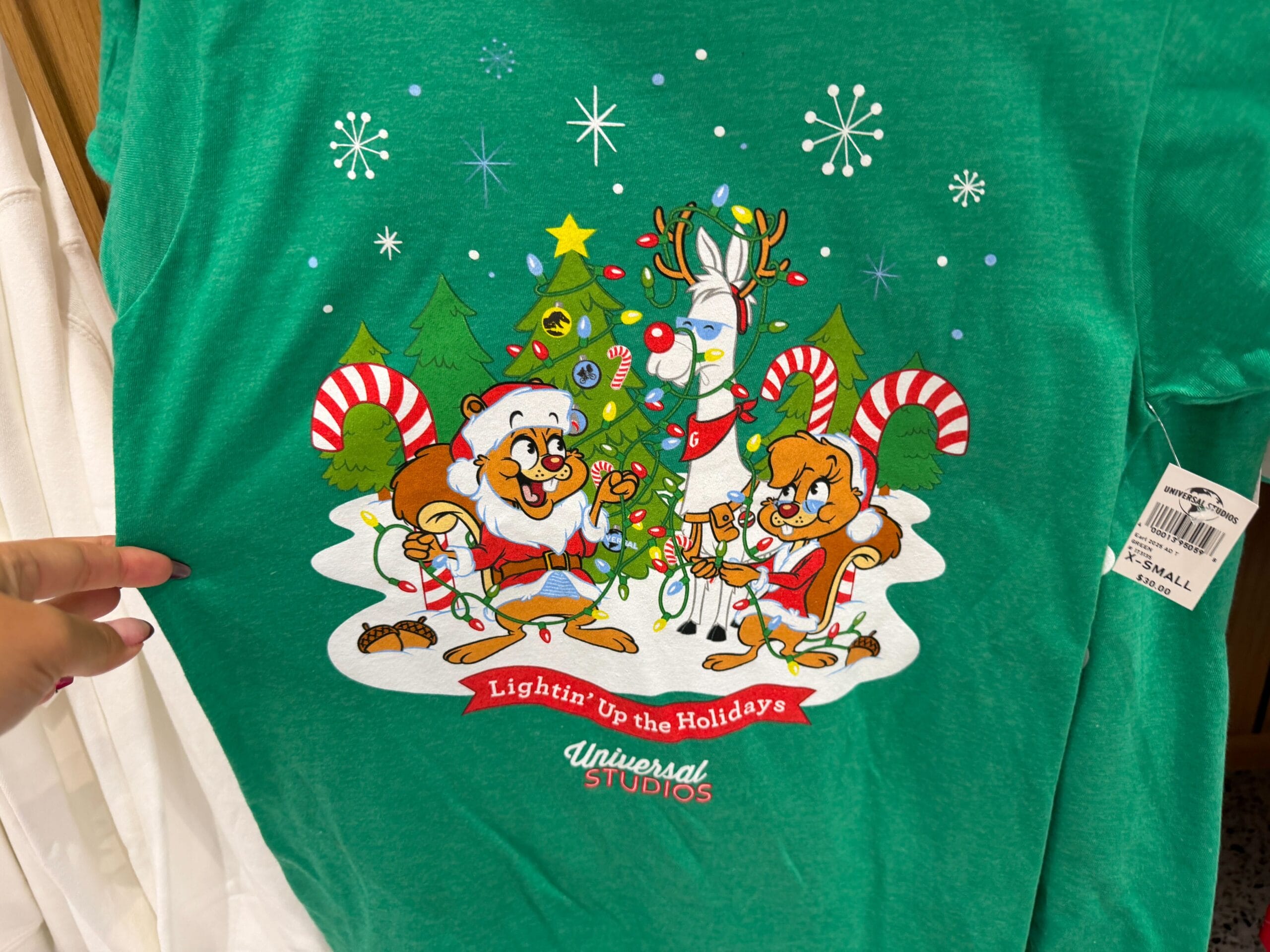 2025 Earl the Squirrel Christmas Merchandise at Universal Orlando Resort