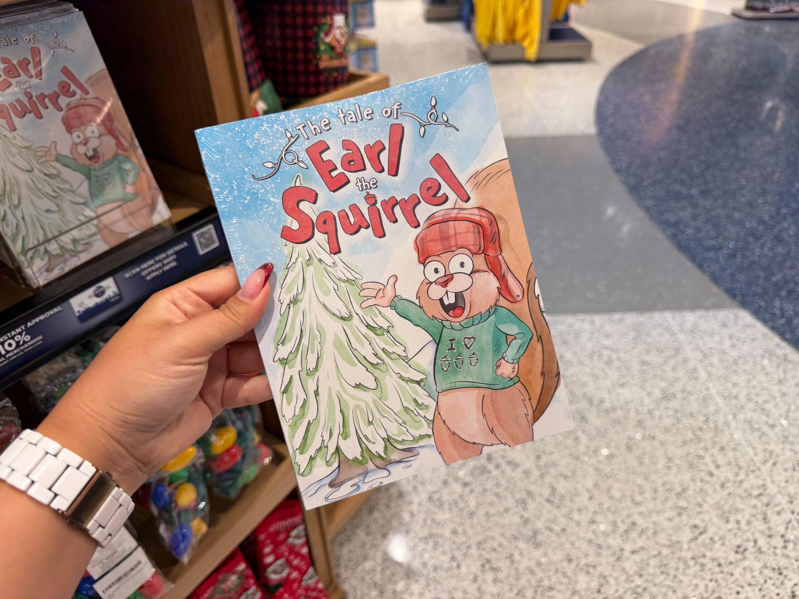 2025 Earl the Squirrel Christmas Merchandise at Universal Orlando Resort