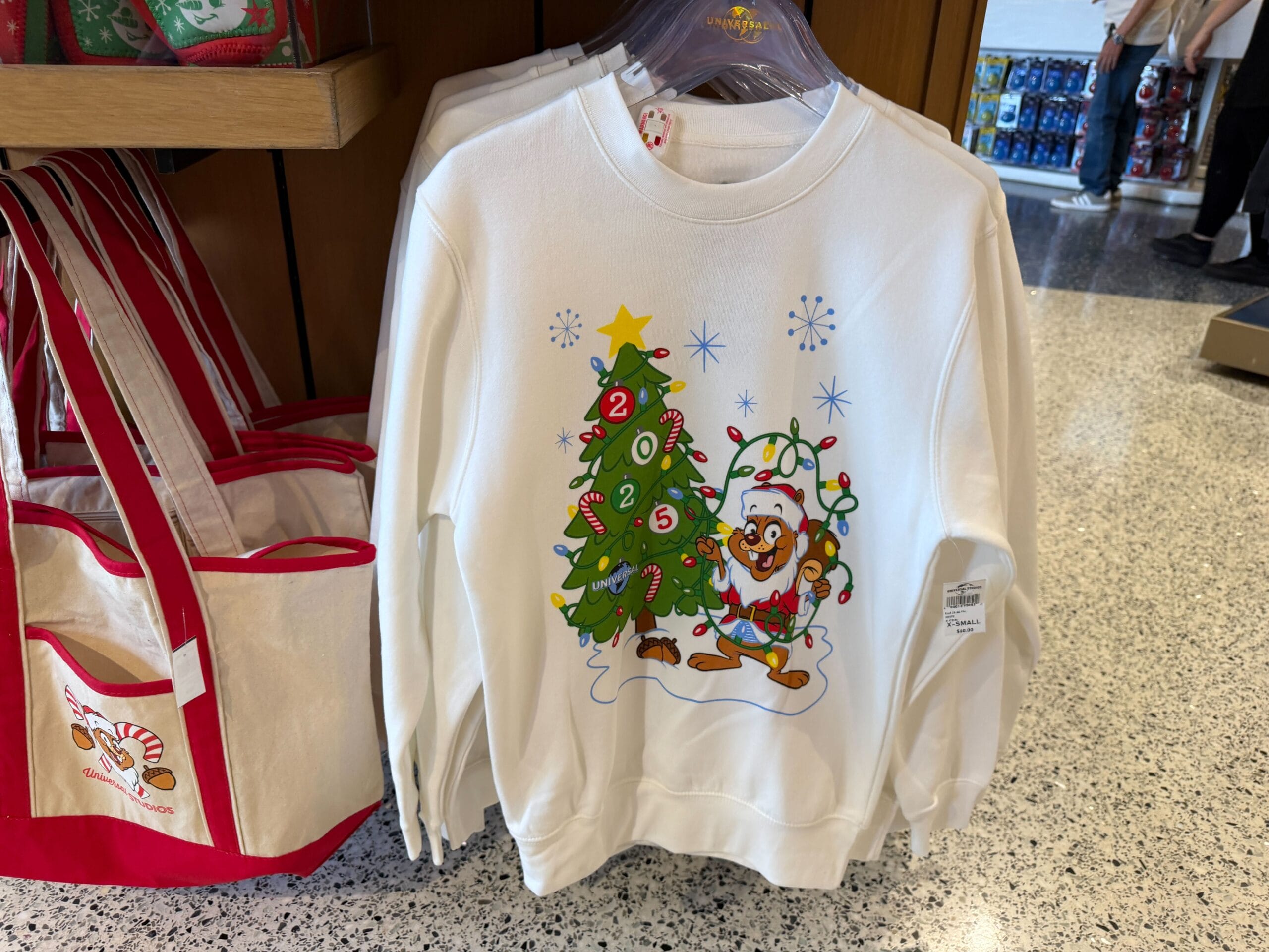 2025 Earl the Squirrel Christmas Merchandise at Universal Orlando Resort