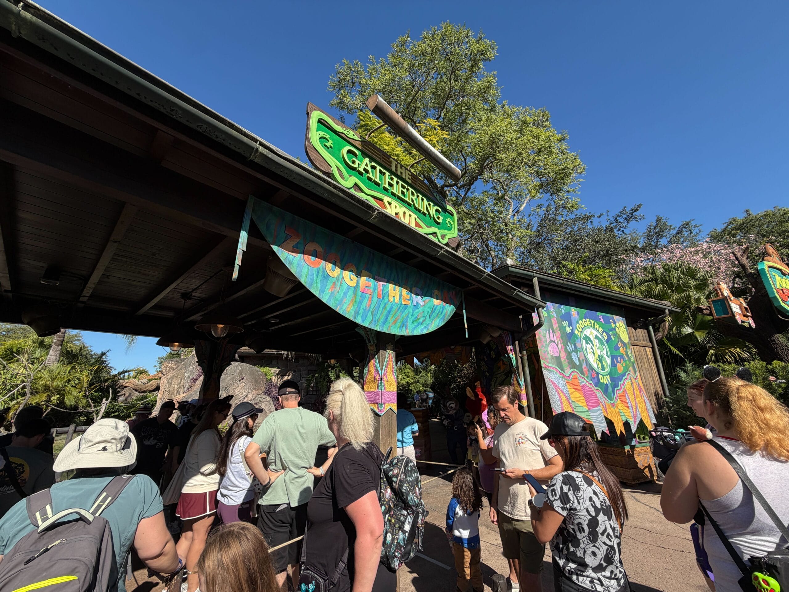 Zootopia 2 meet and greet at Animal Kingdom