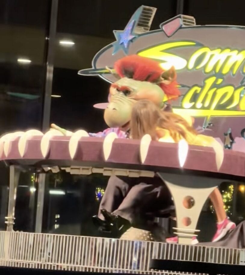 Young Guest Jumps Onstage with Sonny Eclipse in Magic Kingdom