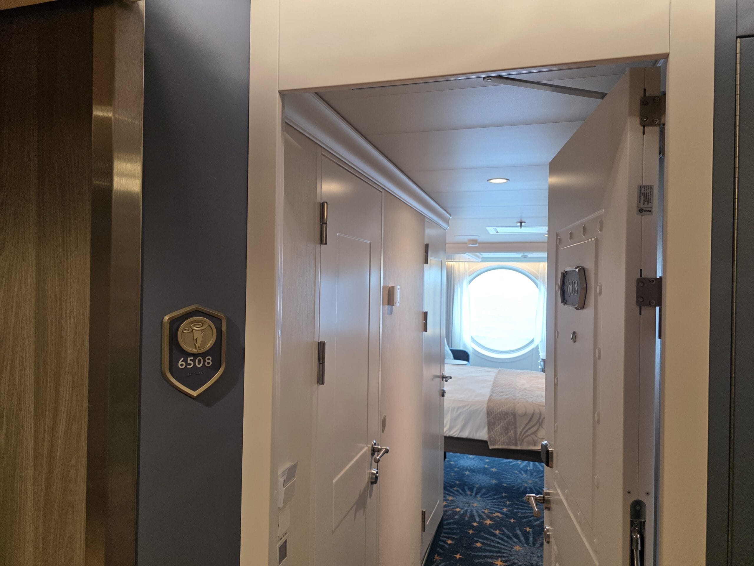 Deluxe Oceanview Stateroom on the Disney Destiny