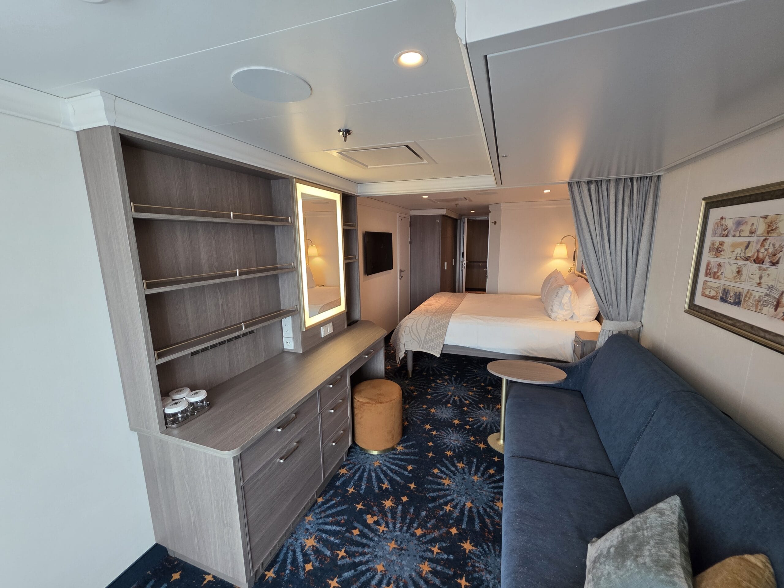 Deluxe Oceanview Stateroom on the Disney Destiny