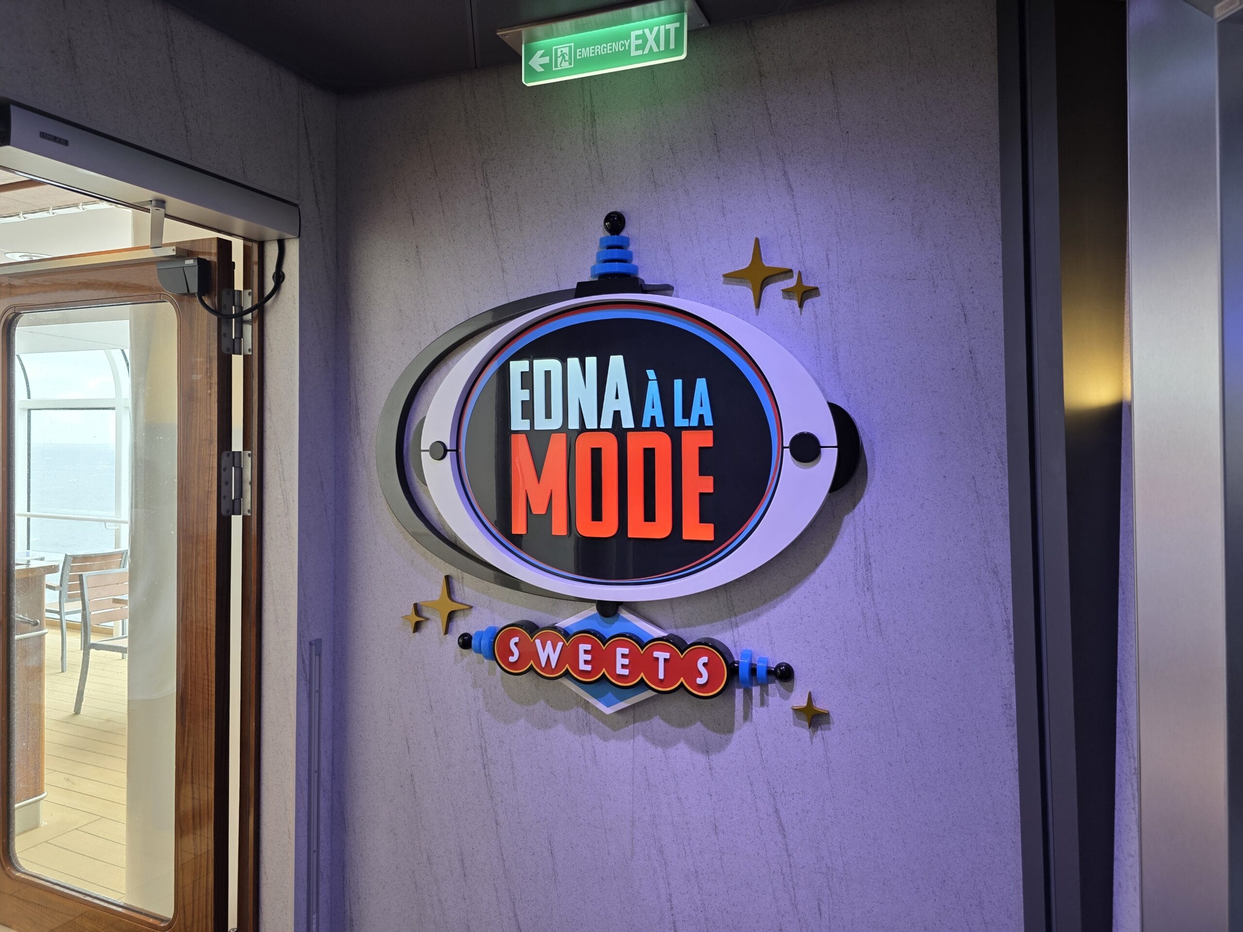 FULL TOUR: Edna À La Mode Sweets on the Disney Destiny