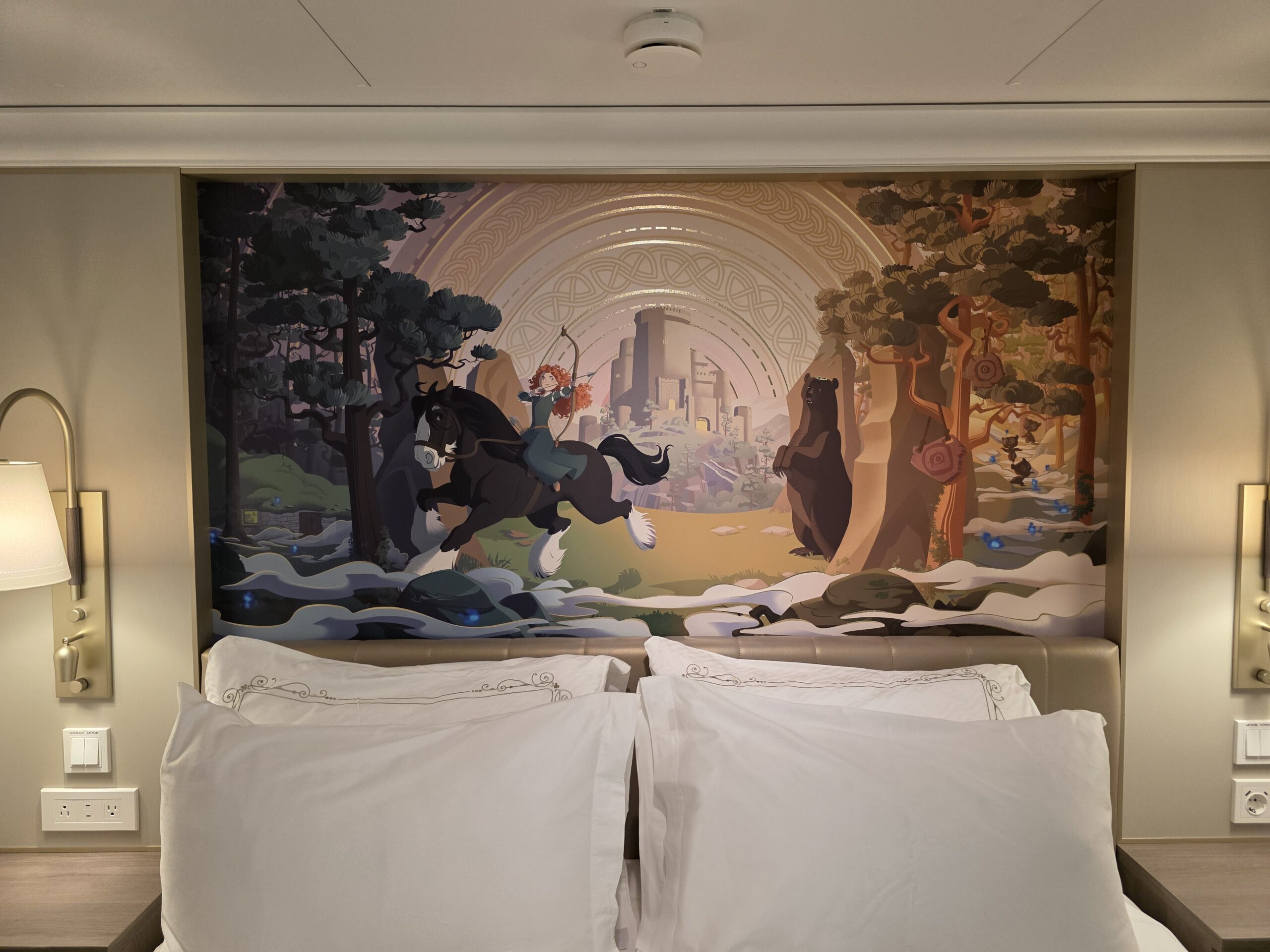Inside Stateroom on the Disney Destiny