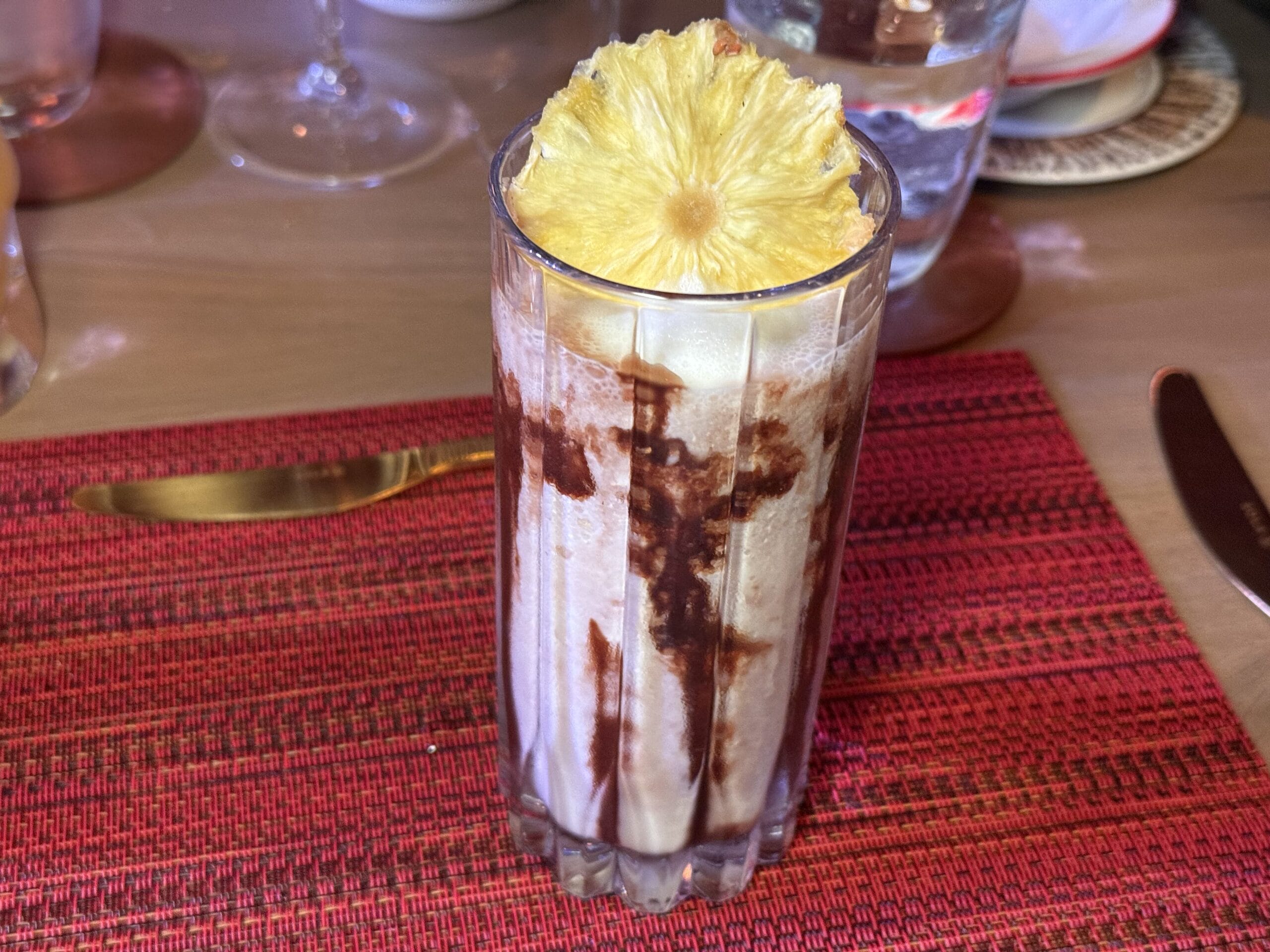 Amarula, Manssas Whisky, Coconut, and Vanilla Ice Cream