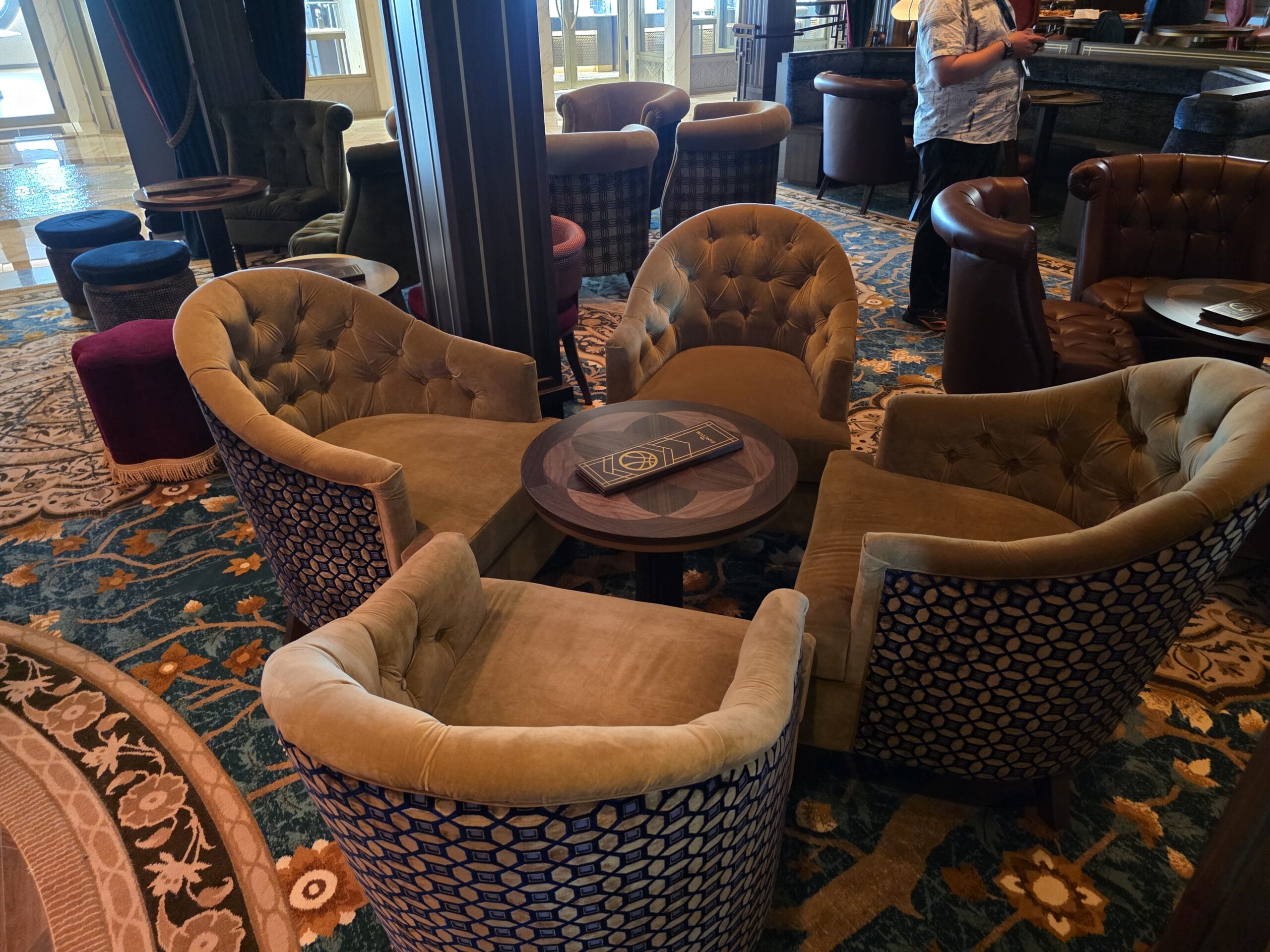 The Sanctum Lounge Inspired by Doctor Strange on the Disney Destiny