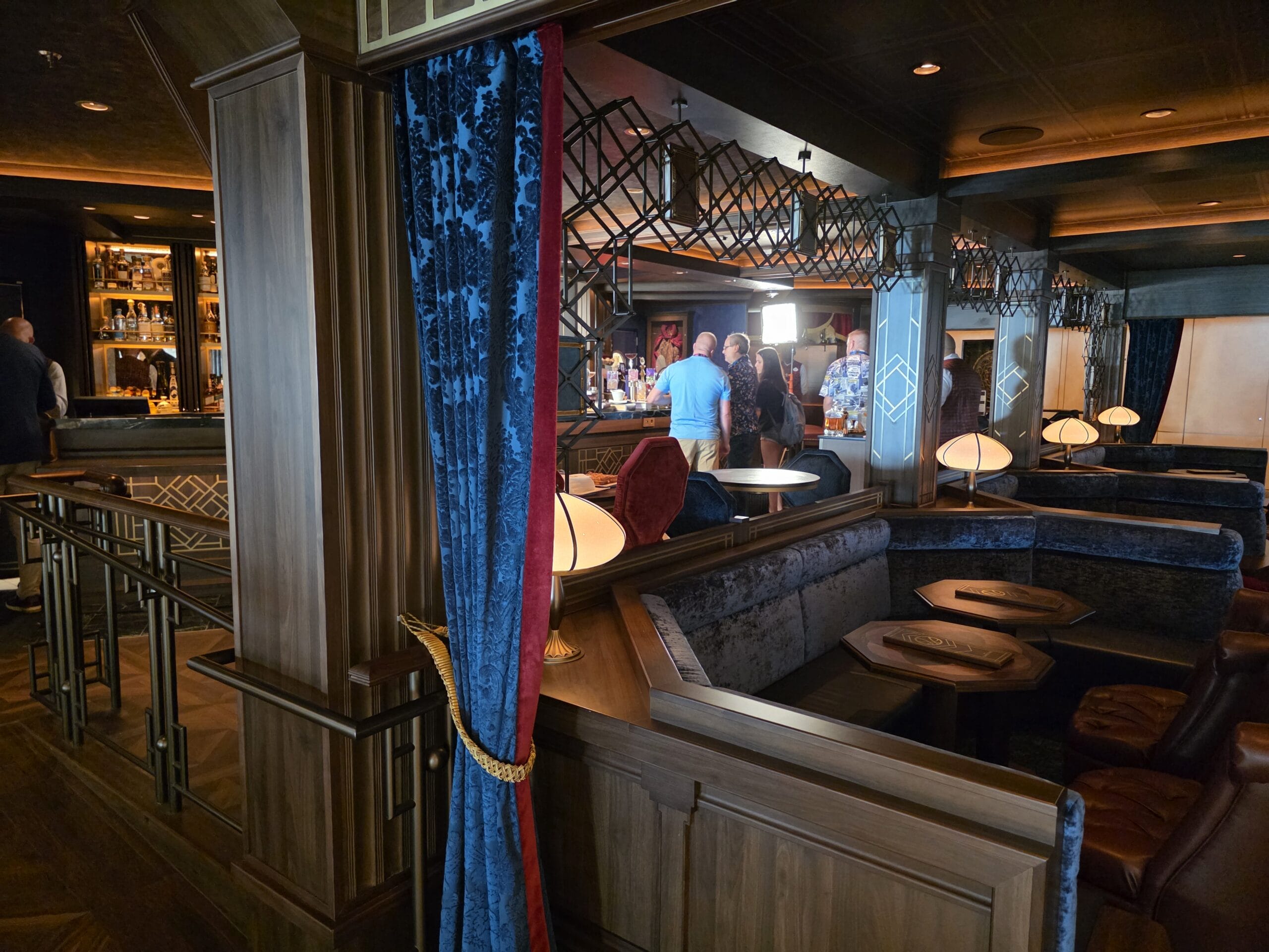 The Sanctum Lounge Inspired by Doctor Strange on the Disney Destiny