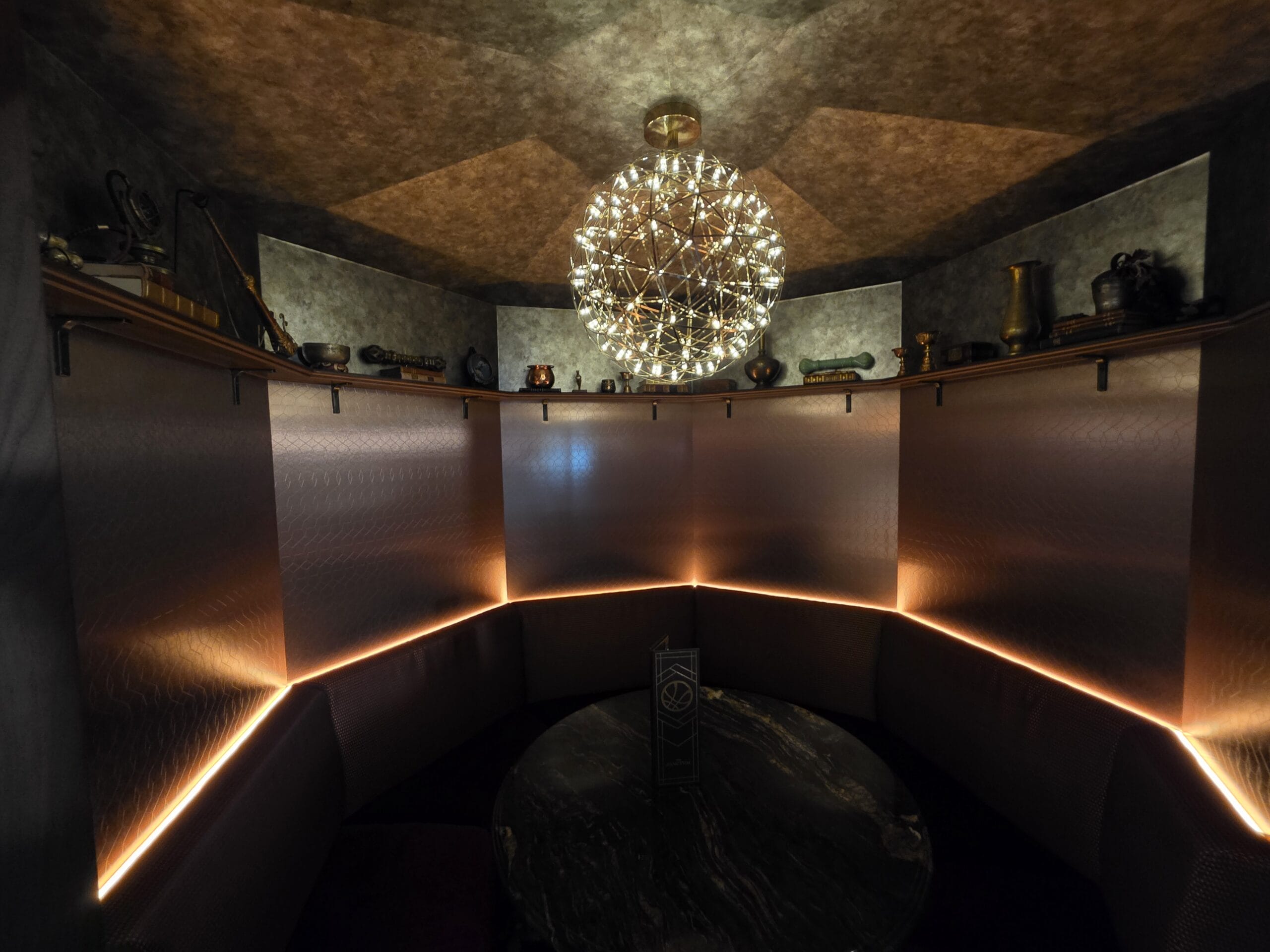 The Sanctum Lounge Inspired by Doctor Strange on the Disney Destiny