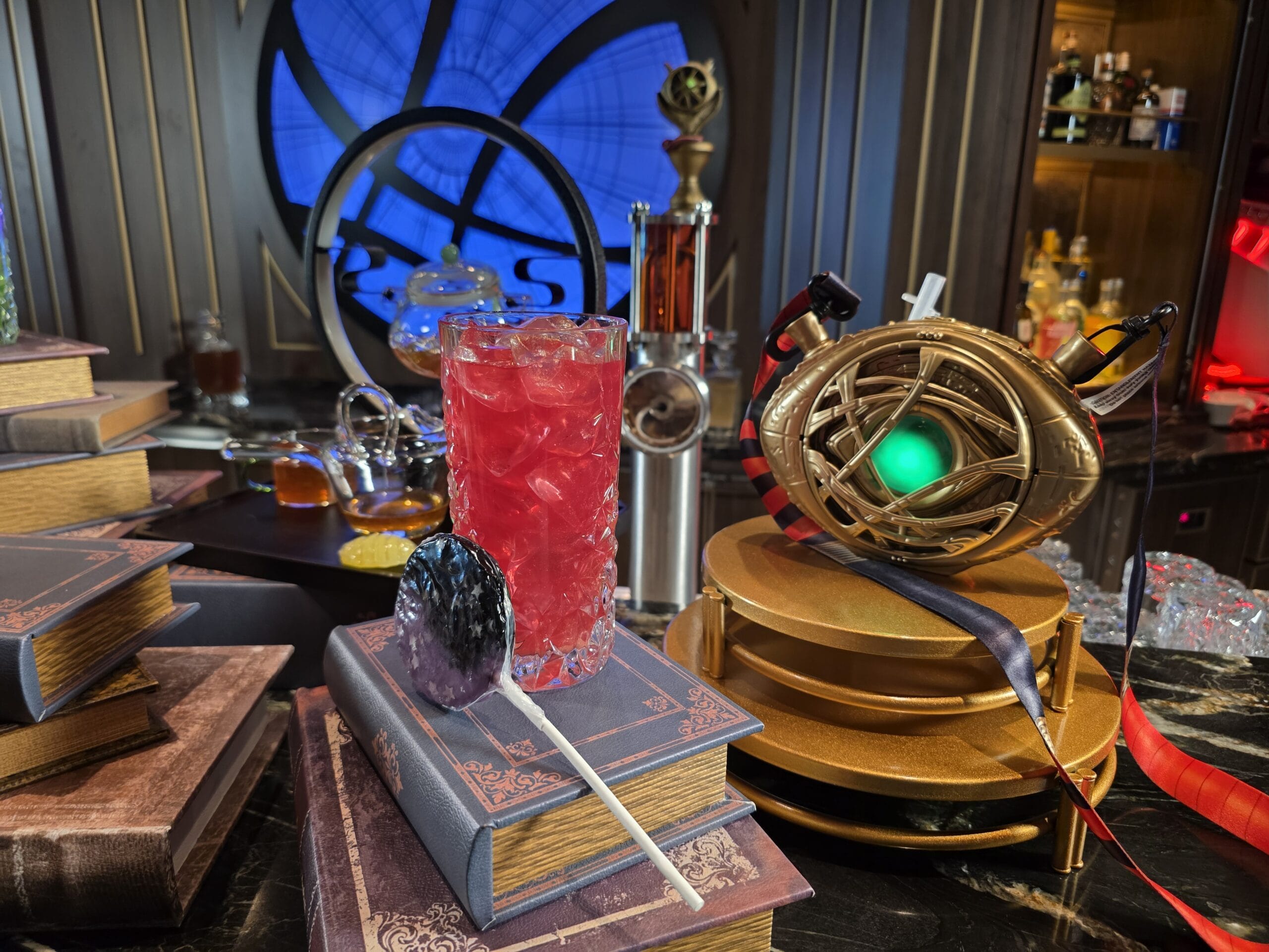 The Sanctum Lounge Inspired by Doctor Strange on the Disney Destiny