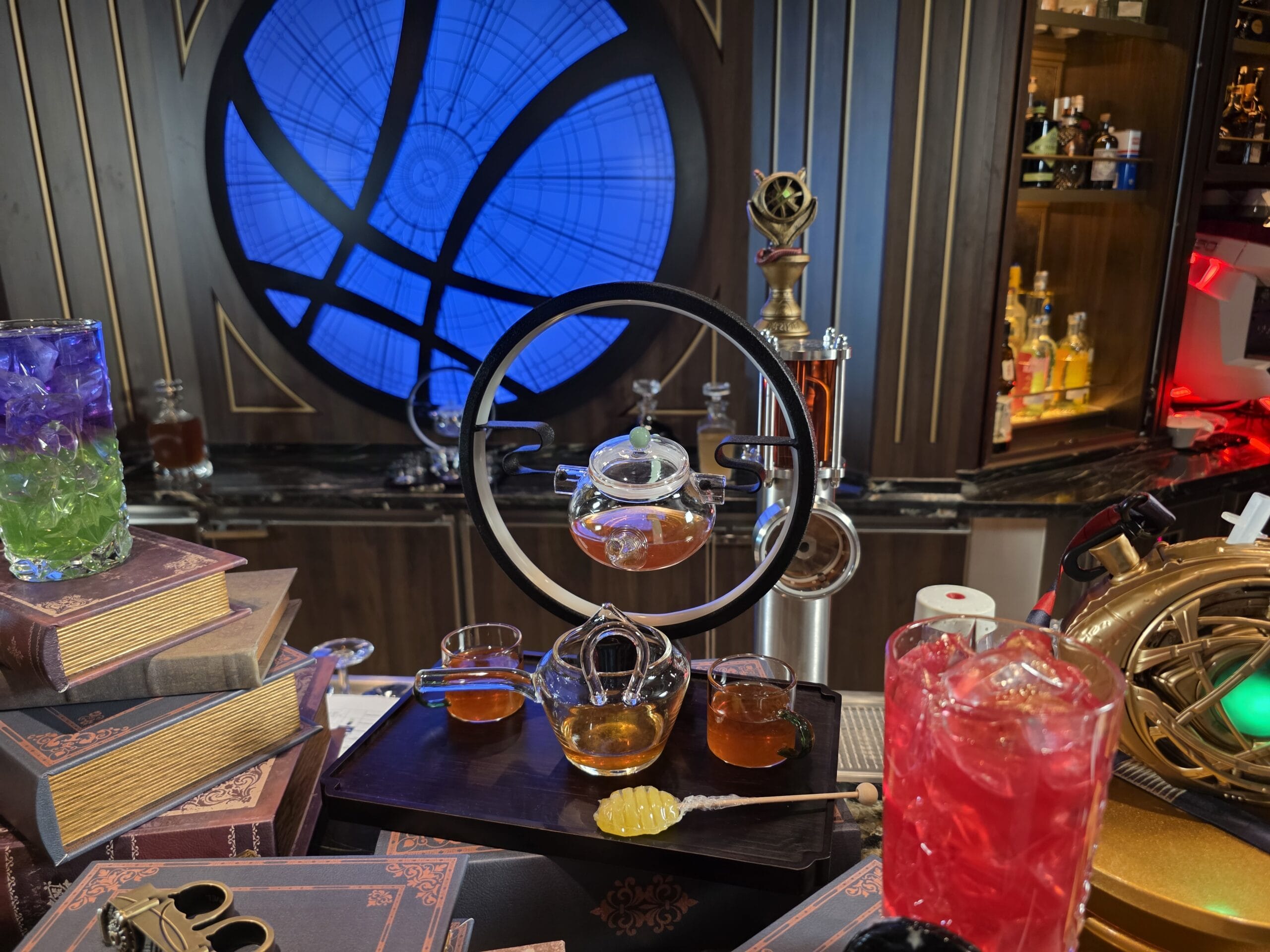 The Sanctum Lounge Inspired by Doctor Strange on the Disney Destiny