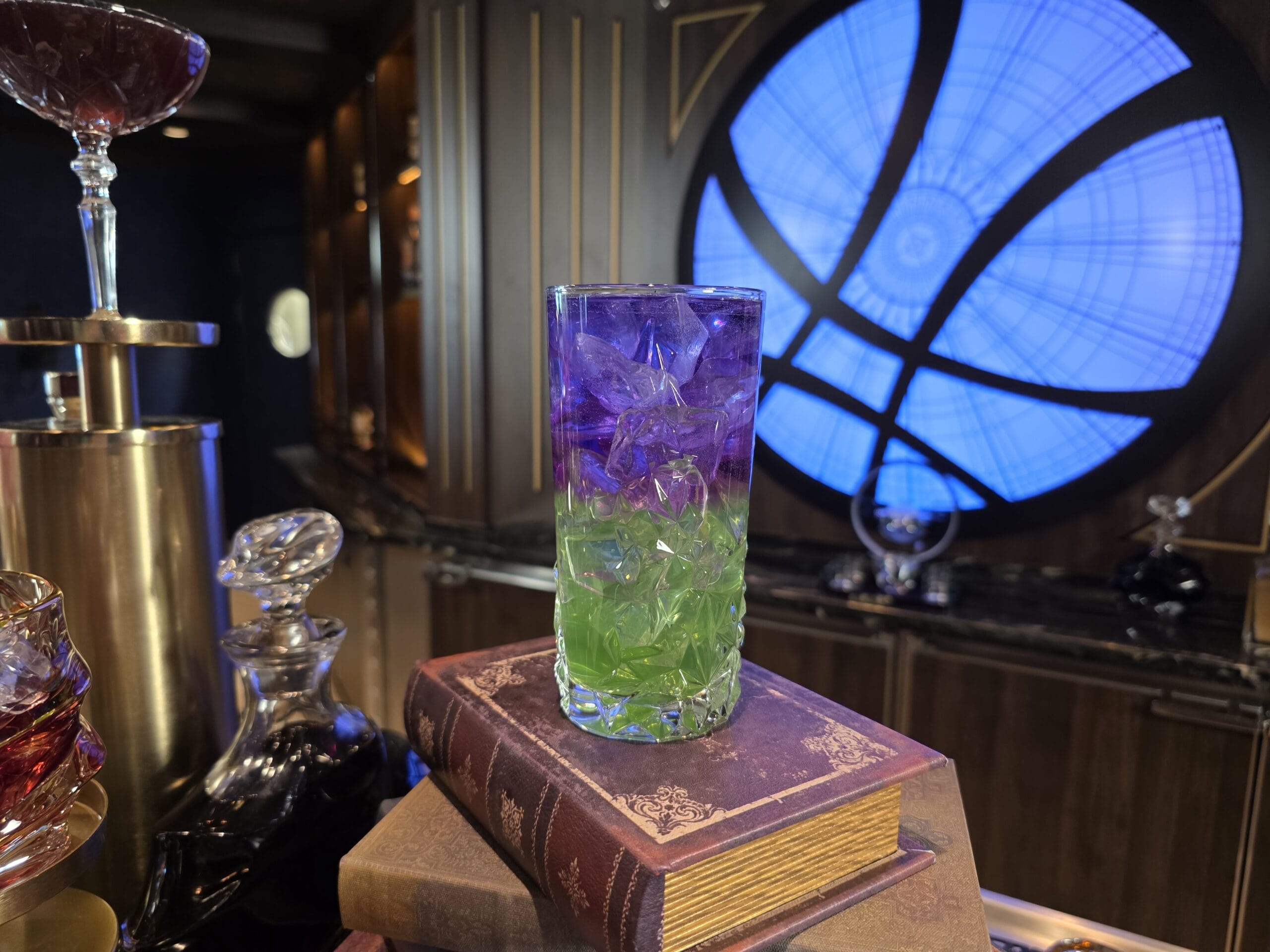 The Sanctum Lounge Inspired by Doctor Strange on the Disney Destiny