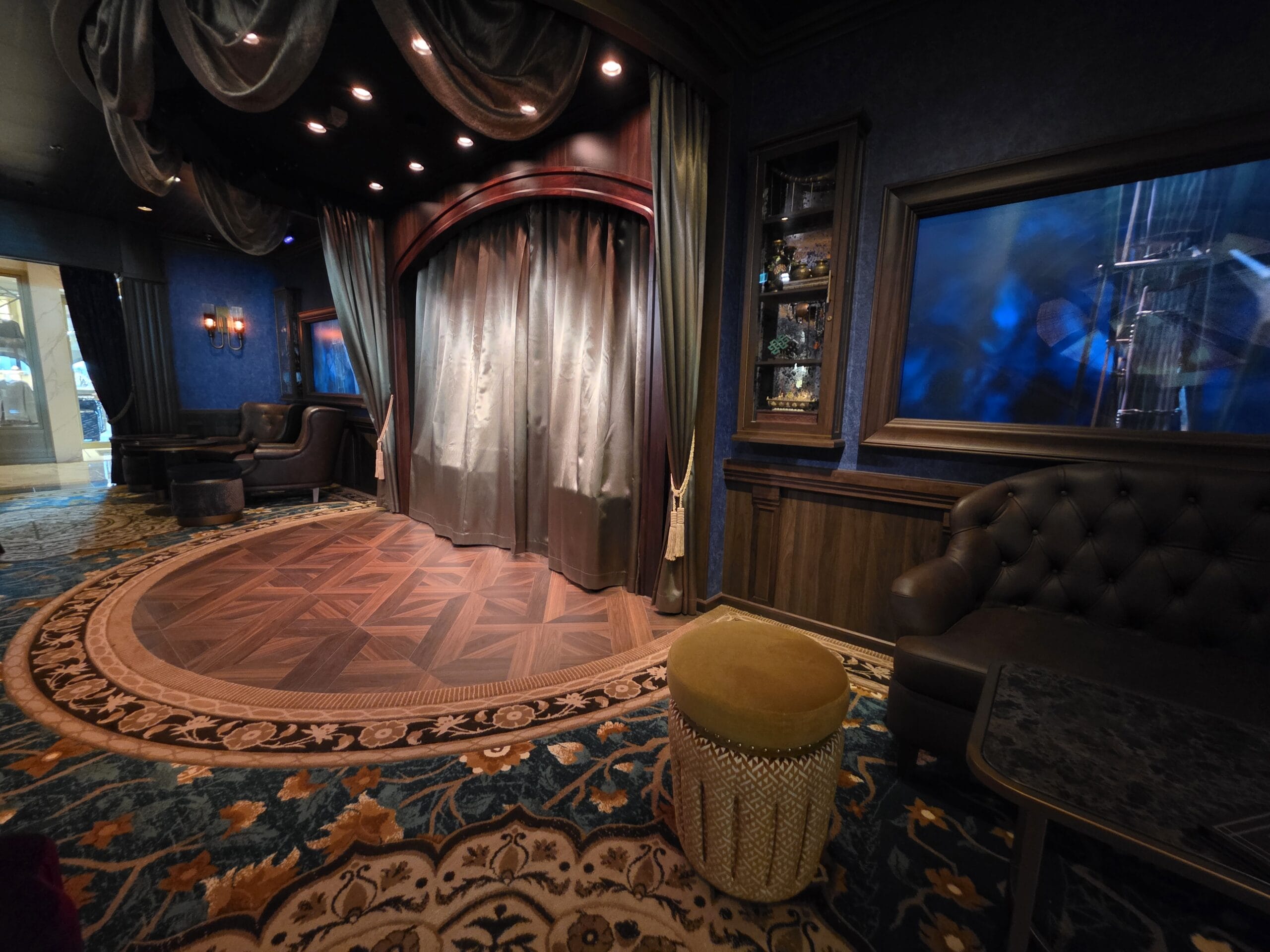 The Sanctum Lounge Inspired by Doctor Strange on the Disney Destiny