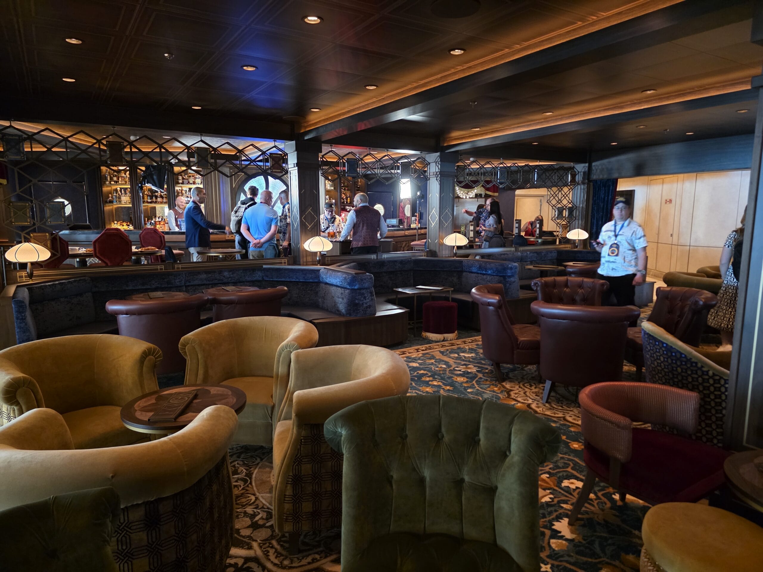 The Sanctum Lounge Inspired by Doctor Strange on the Disney Destiny