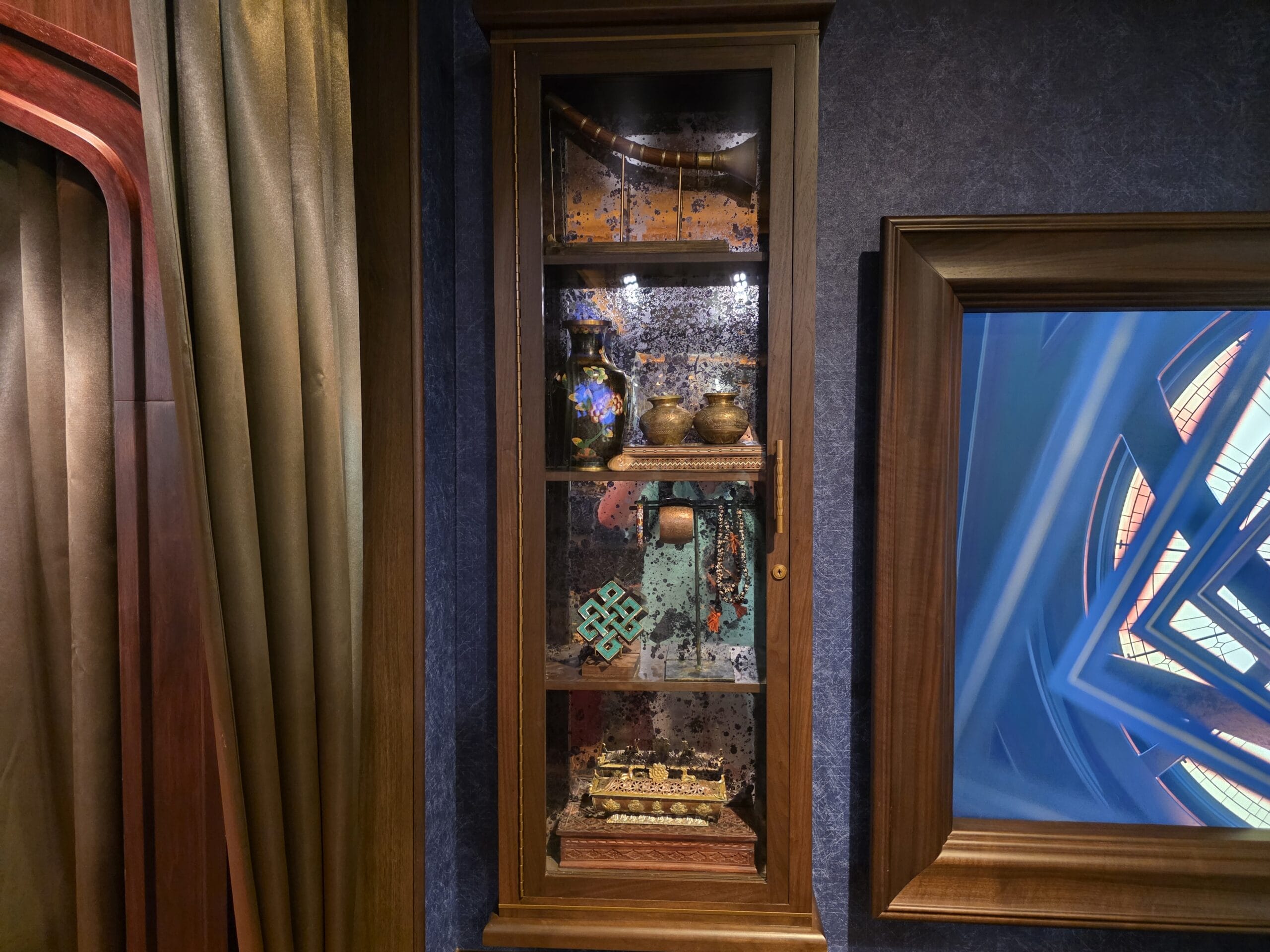 The Sanctum Lounge Inspired by Doctor Strange on the Disney Destiny