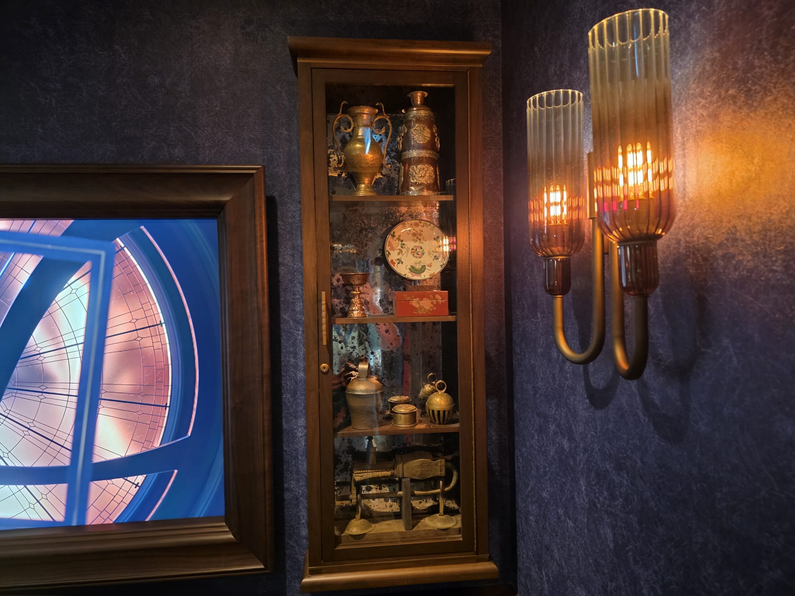 The Sanctum Lounge Inspired by Doctor Strange on the Disney Destiny