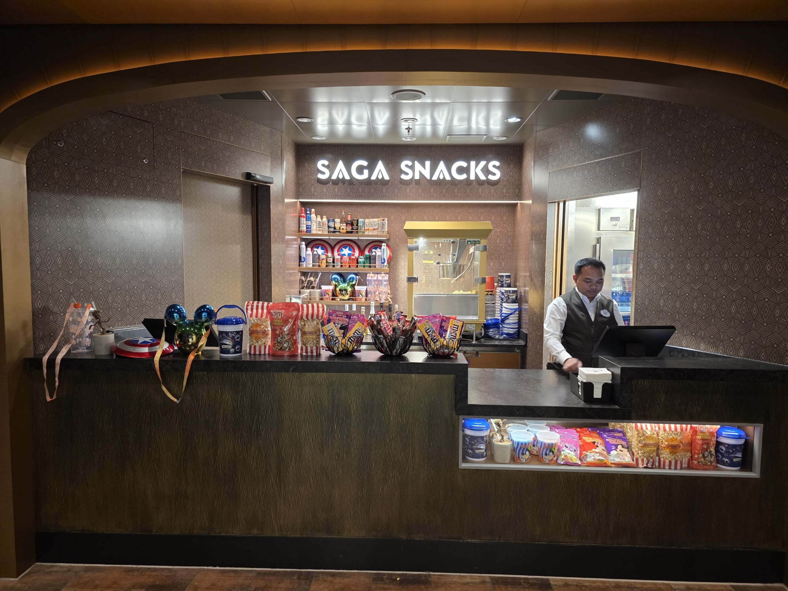 Saga Lounge on the Disney Destiny