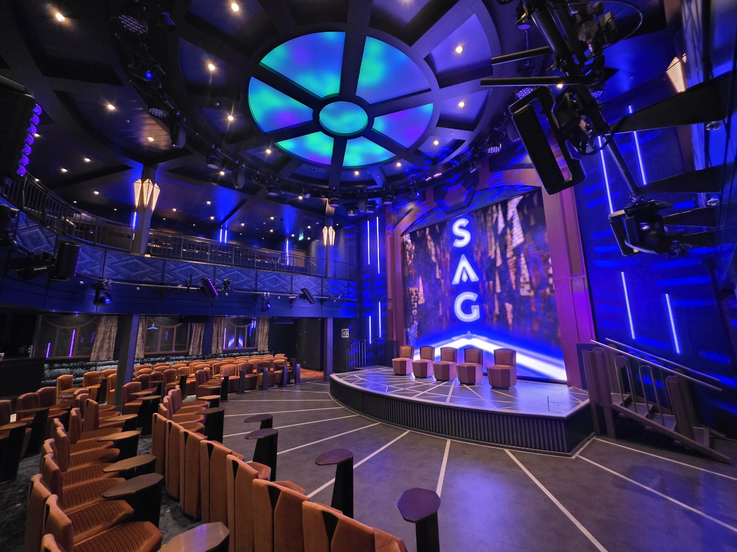 Saga Lounge on the Disney Destiny