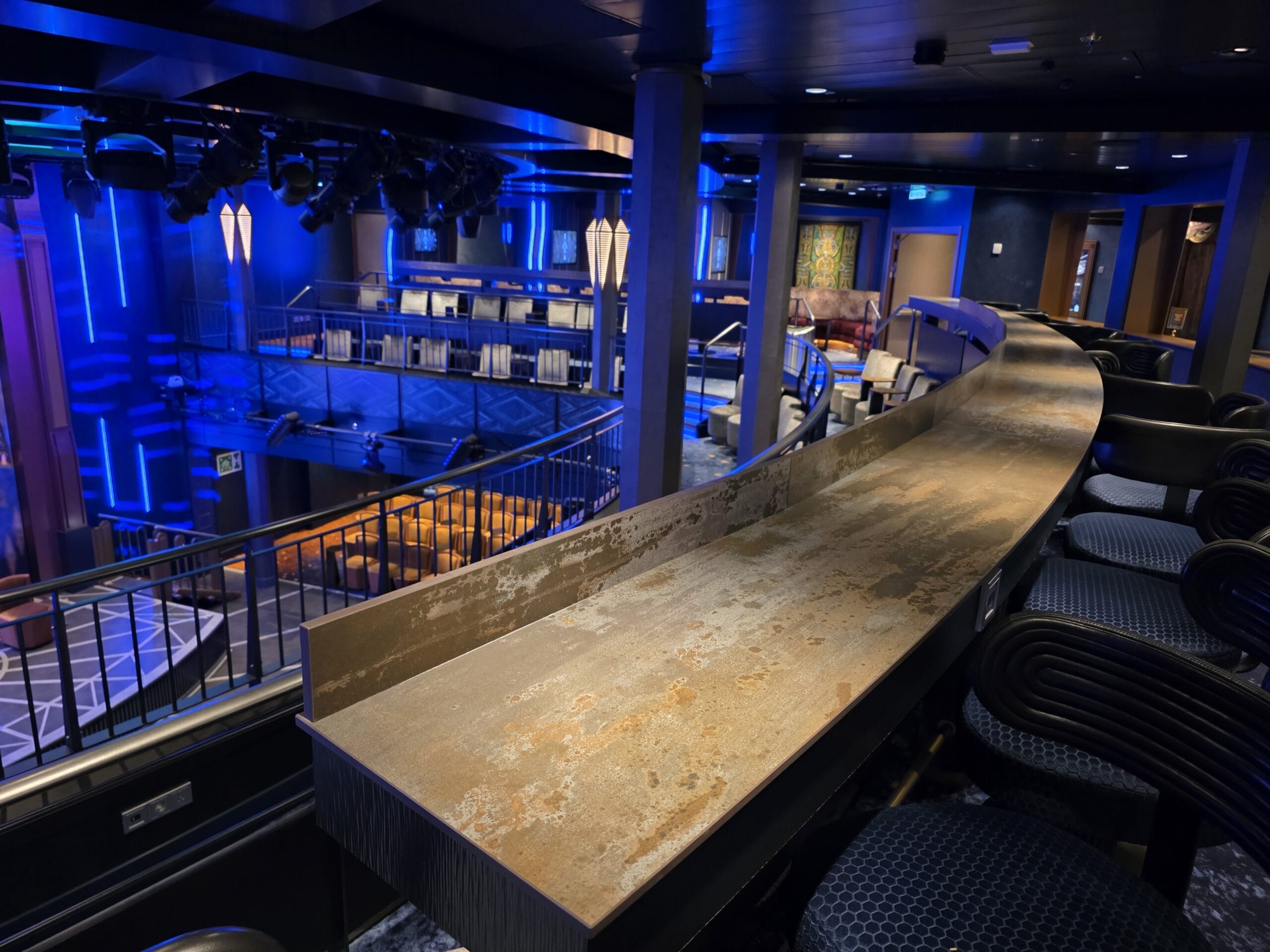 Saga Lounge on the Disney Destiny