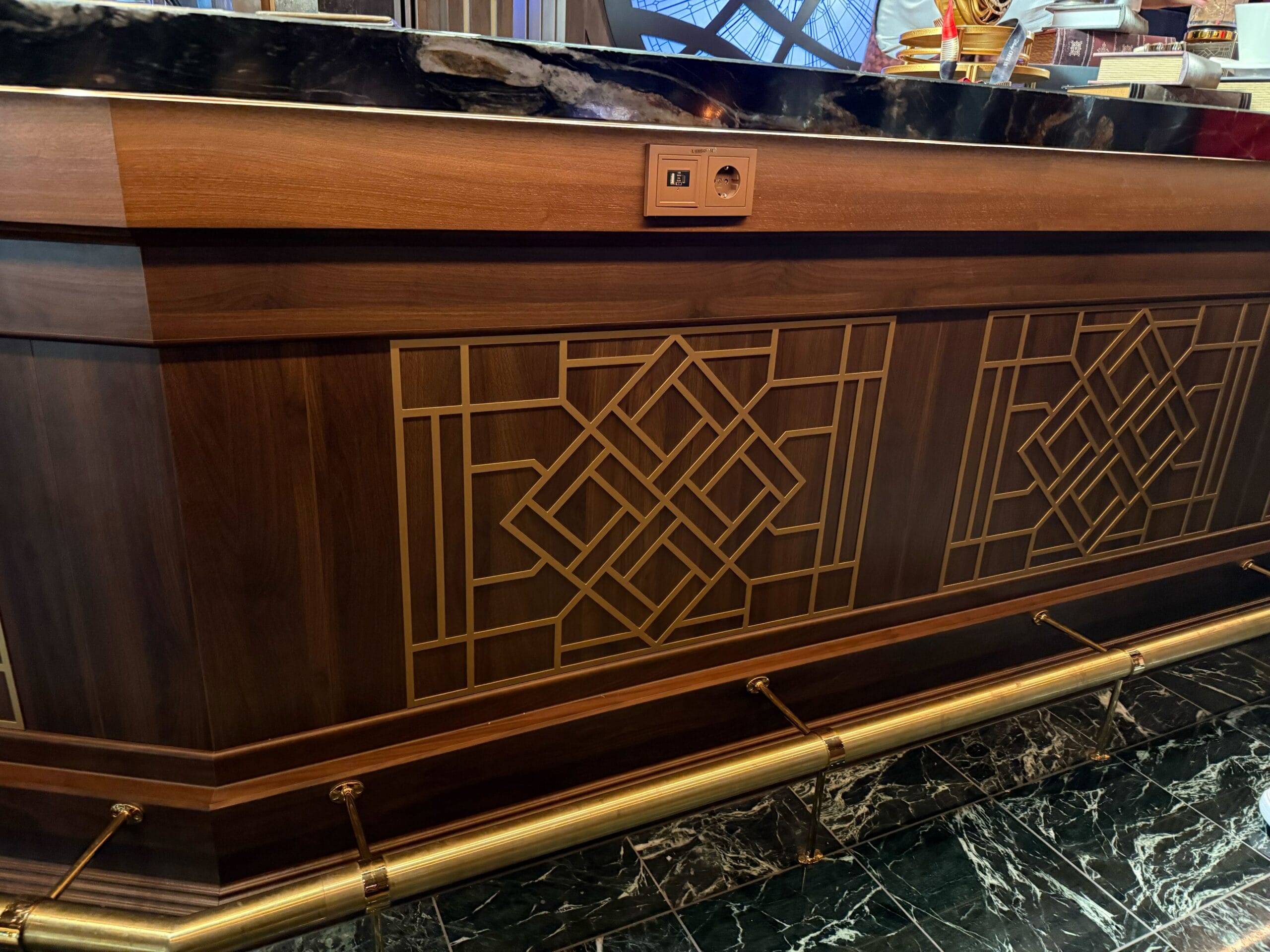 The Sanctum Lounge Inspired by Doctor Strange on the Disney Destiny