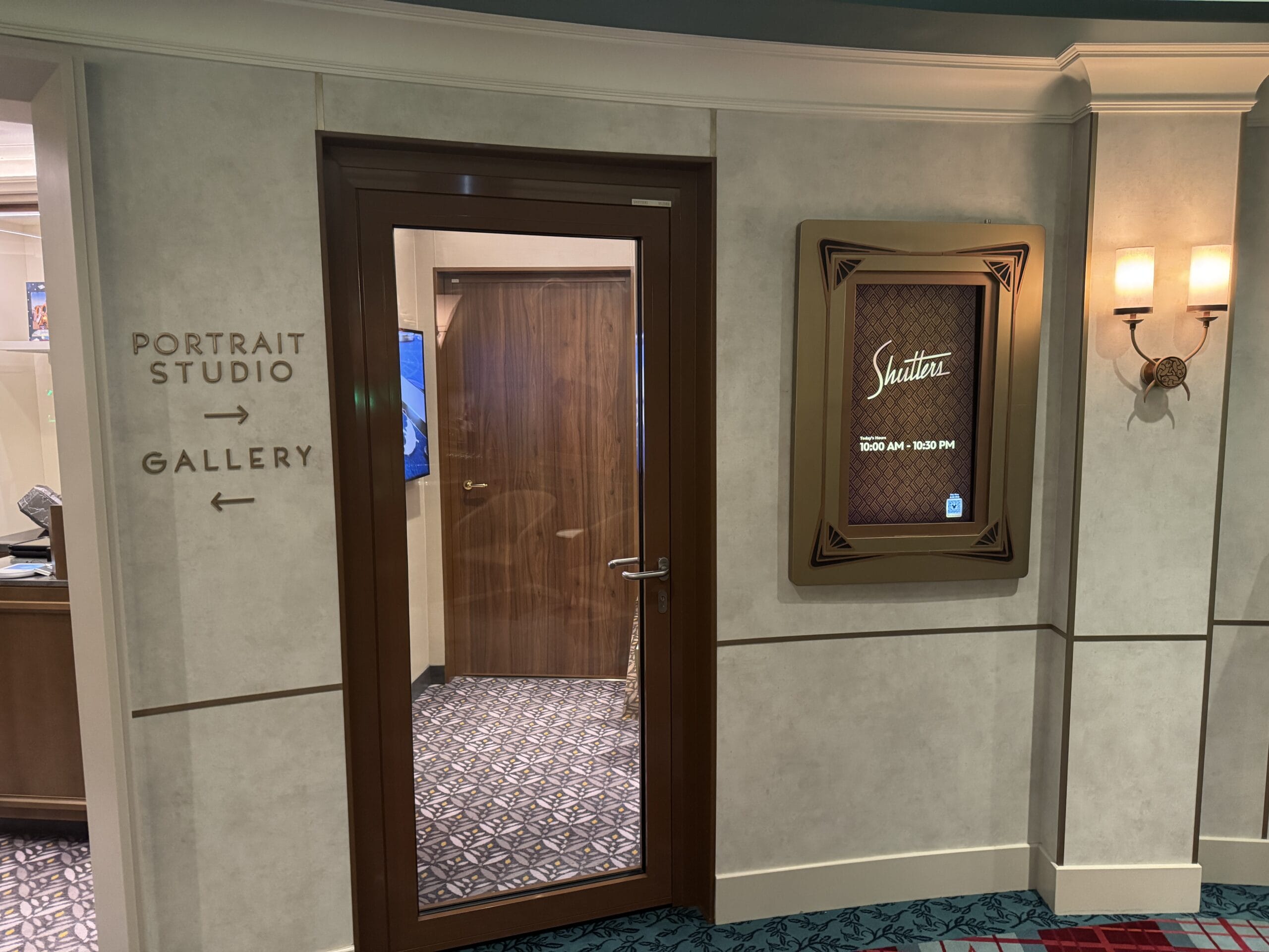 View your cruise photos, create albums and arrange private portrait sessions at the onboard photo shop on the Disney Destiny, which is located on Deck 5.