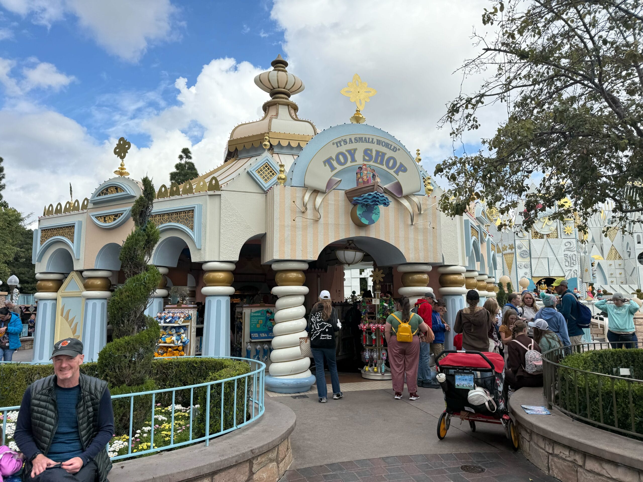 a picture of the it's a small world toy shop