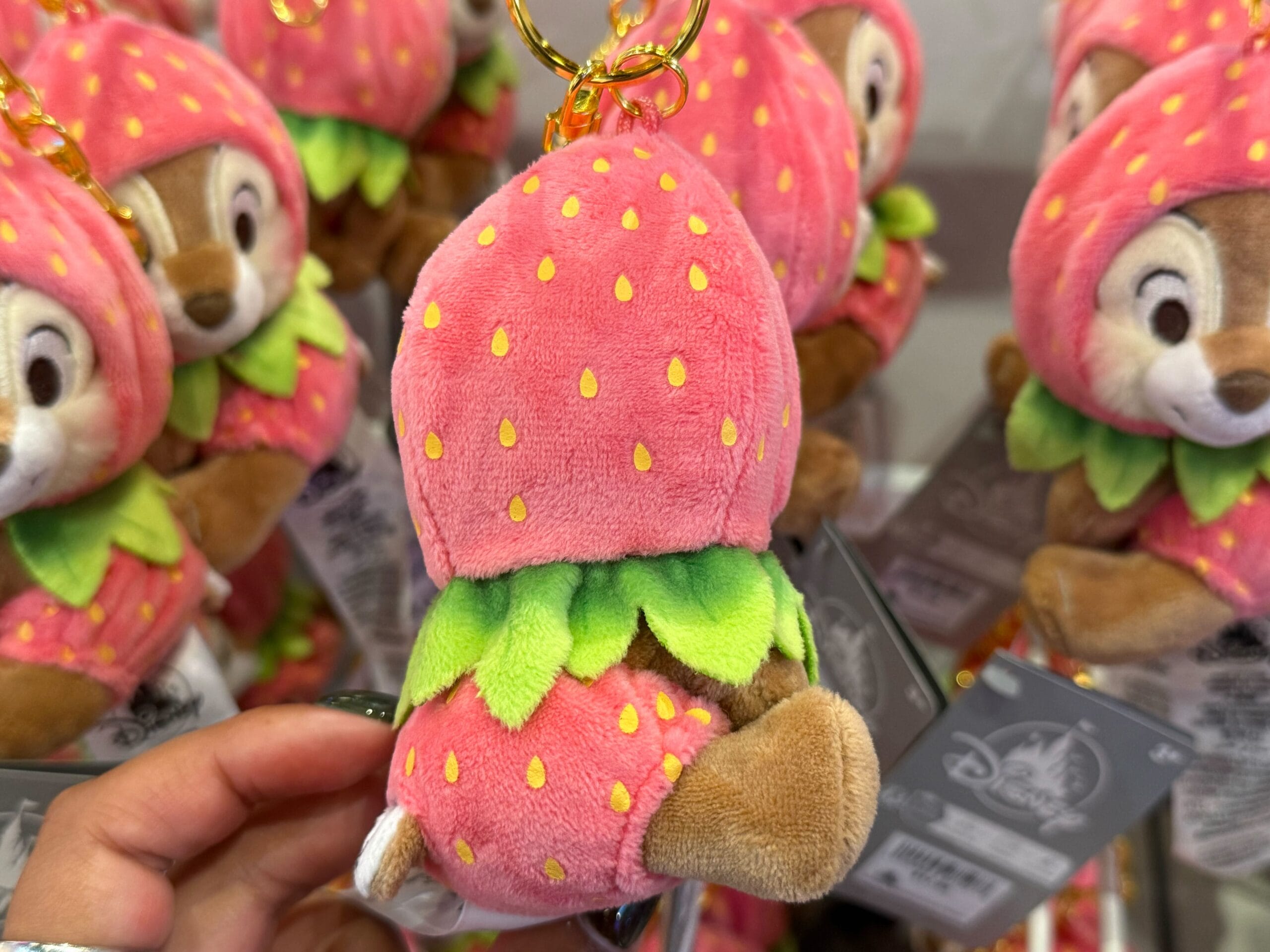 Strawberry Chip Bag Charm's back