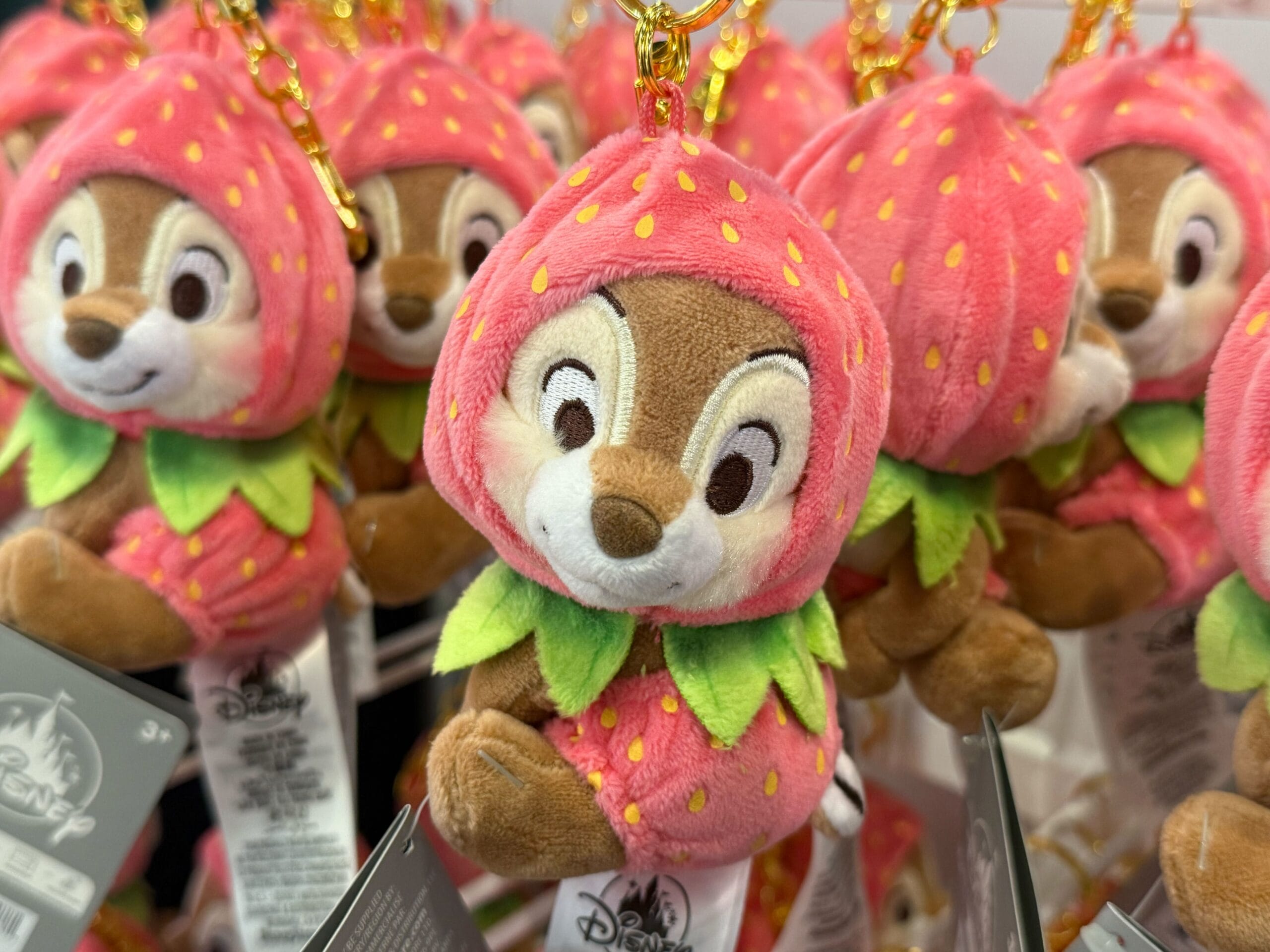 Strawberry Chip Bag Charm's front