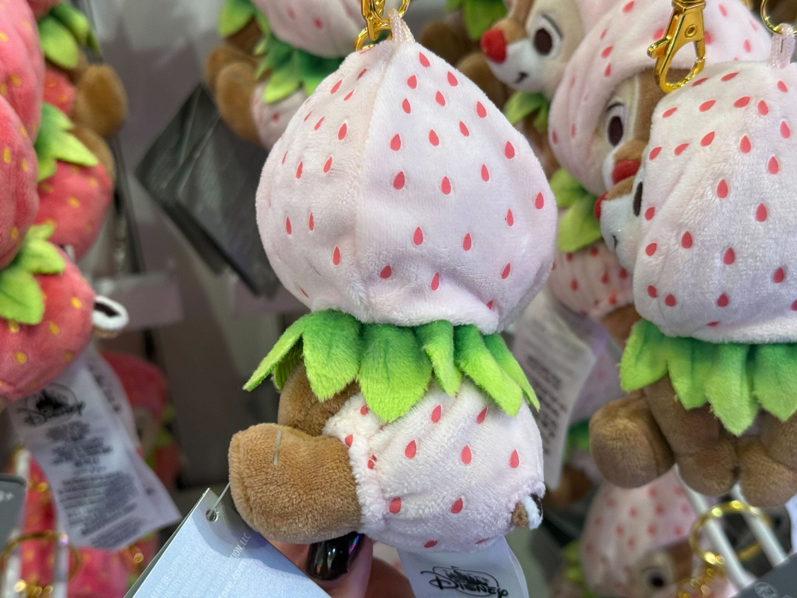 Strawberry Dale Bag Charm's back