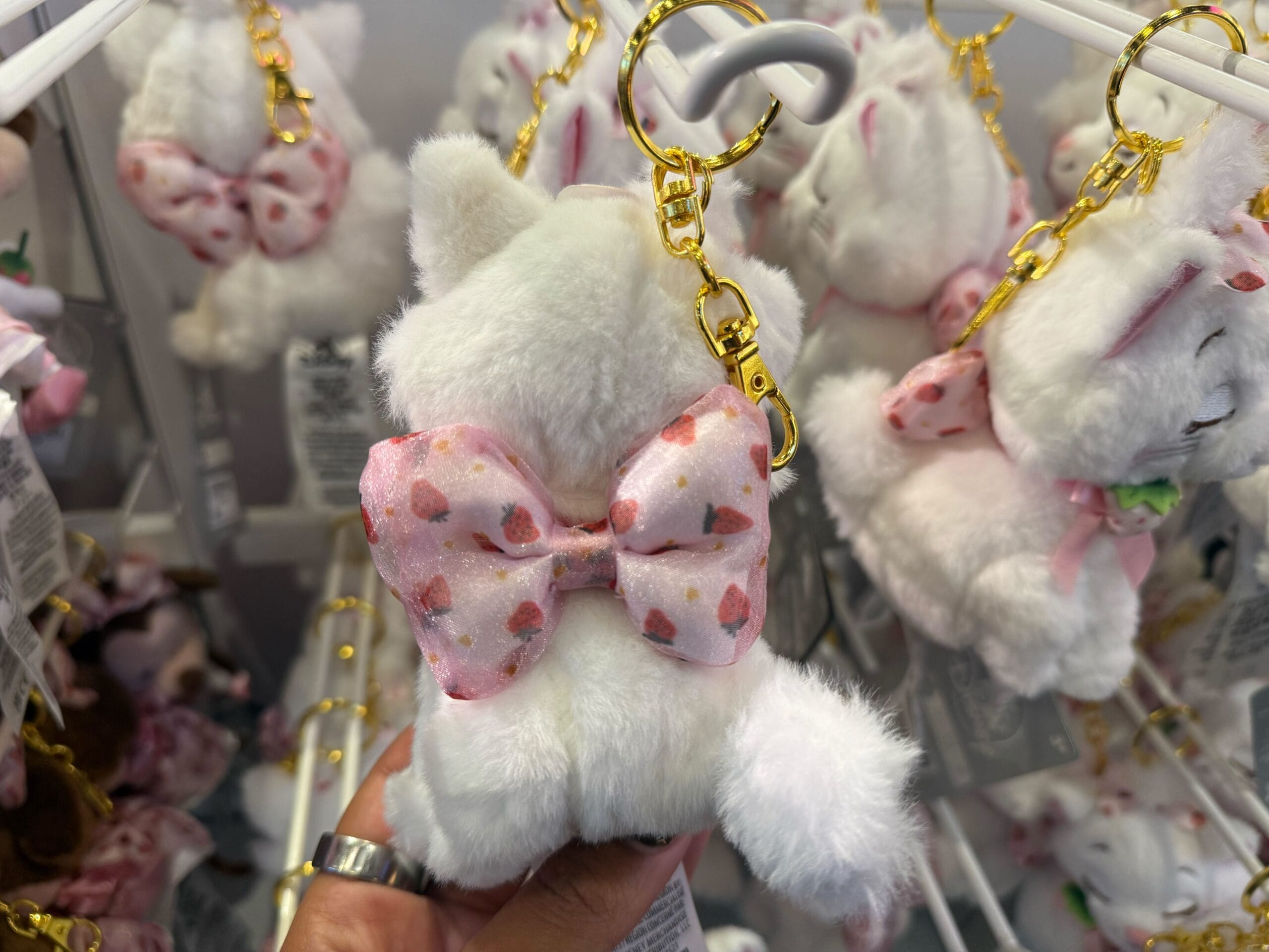 Strawberry Marie Bag Charm's back