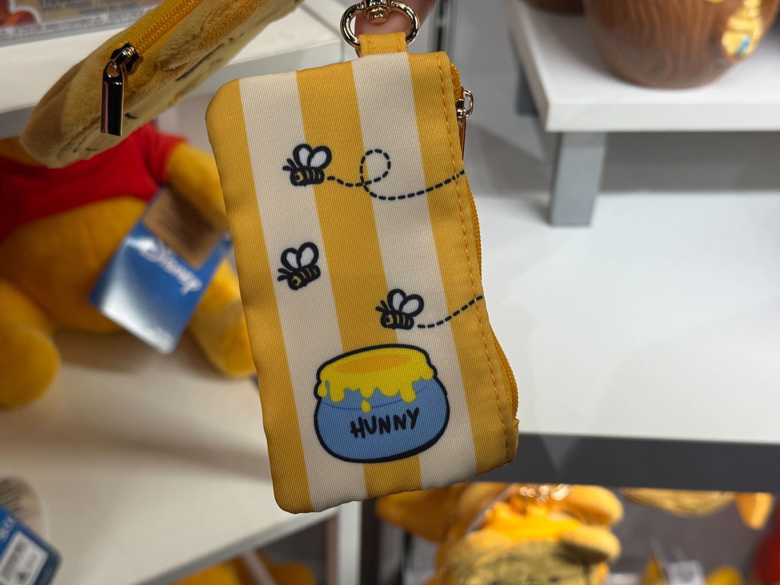 Winnie The Pooh Coin Purse bag attached front