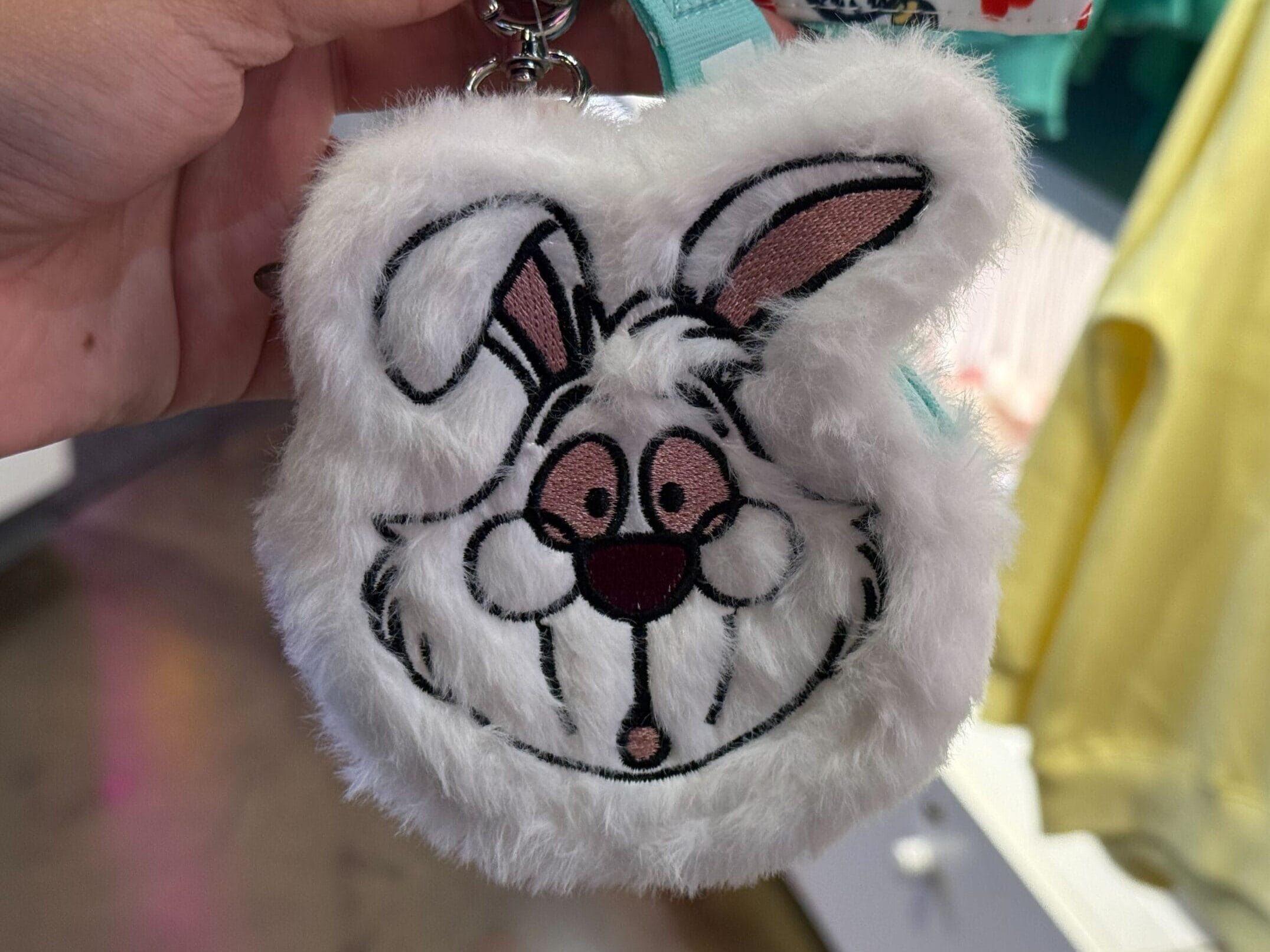 White Rabbit Coin Purse front