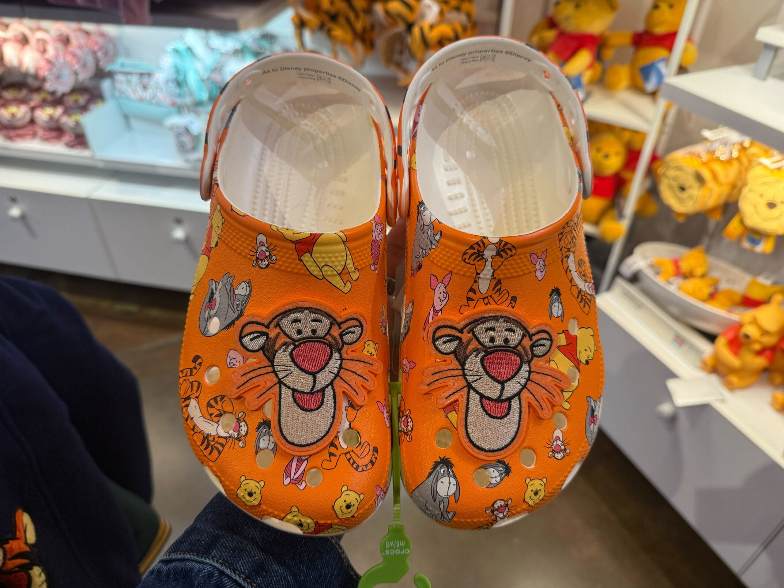 Tigger Crocs front