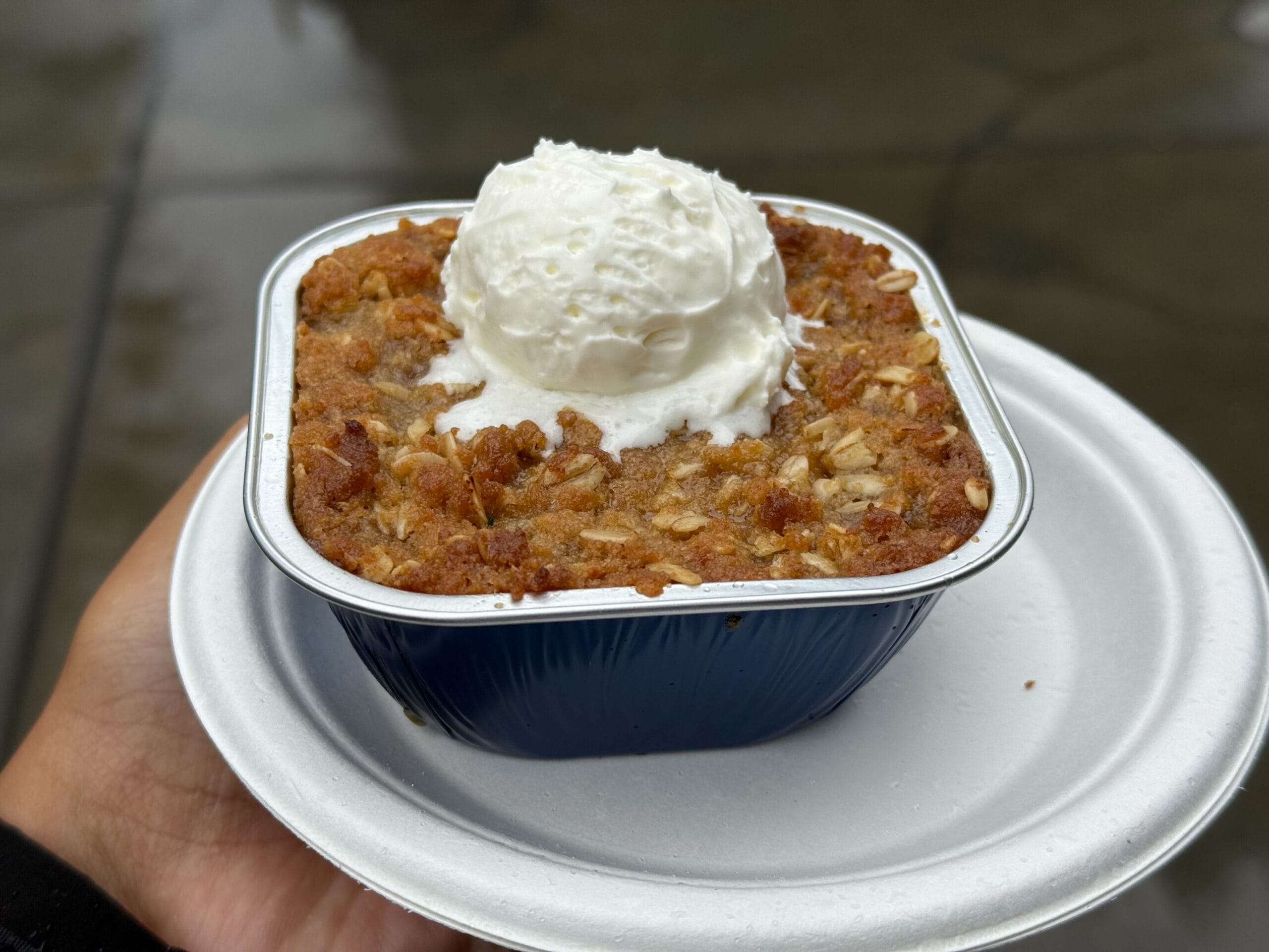Limited Time Holiday Apple Crumble Arrives at Flo's V8 Cafe in Disney California Adventure