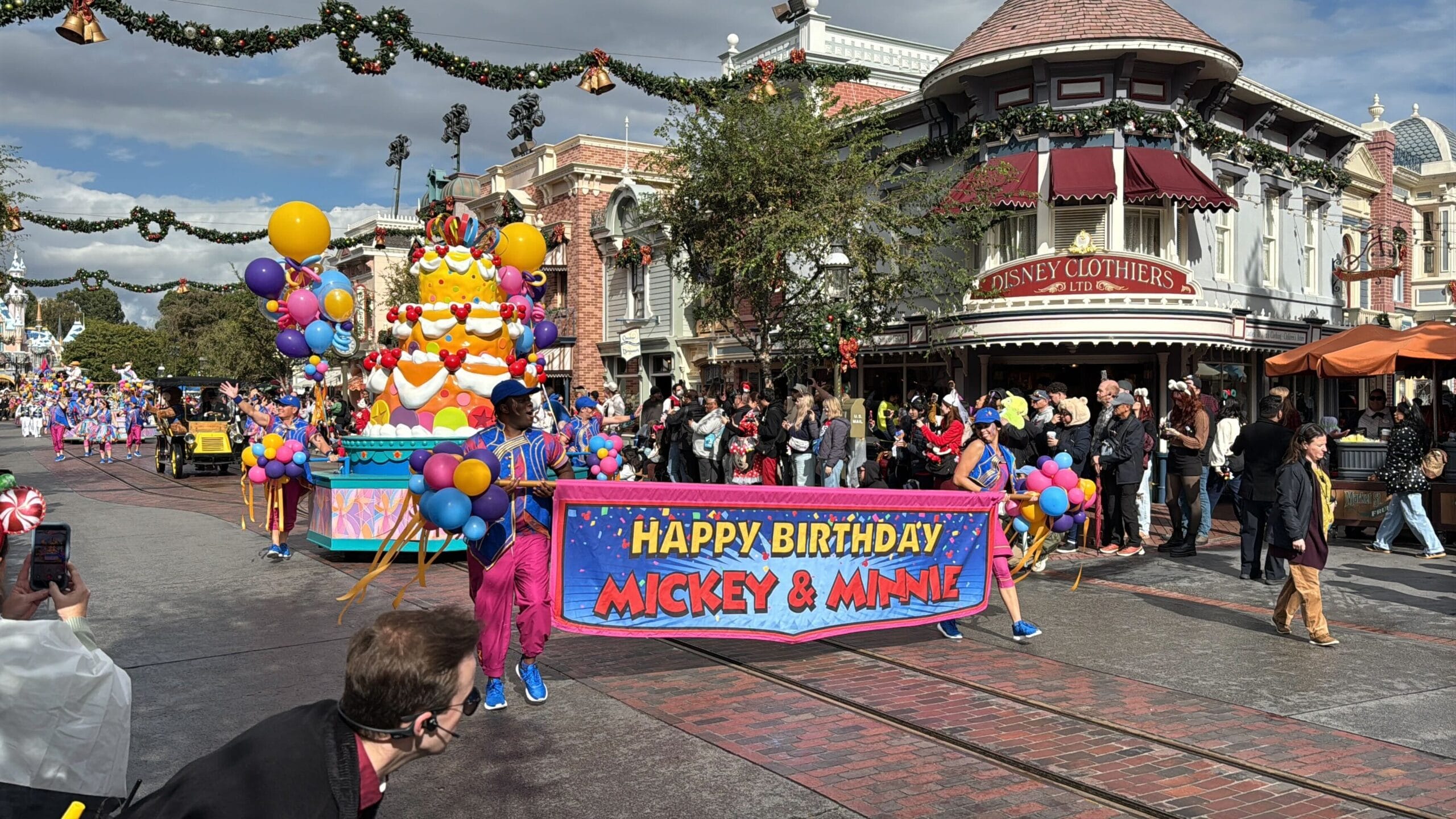 Mickey and Minnie Celebrate 97th Birthday With Cavalcade at Disneyland