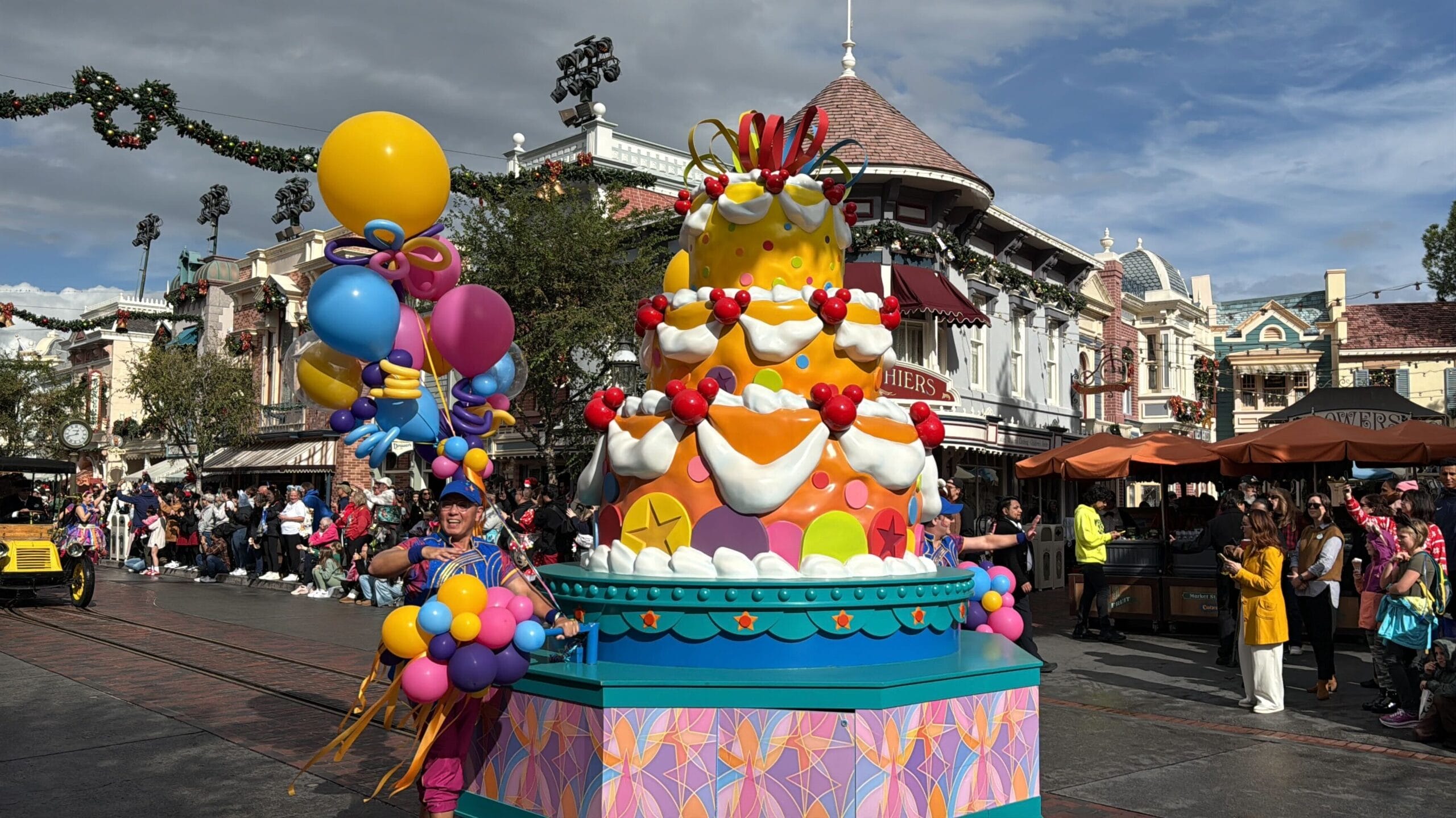 Mickey and Minnie Celebrate 97th Birthday With Cavalcade at Disneyland