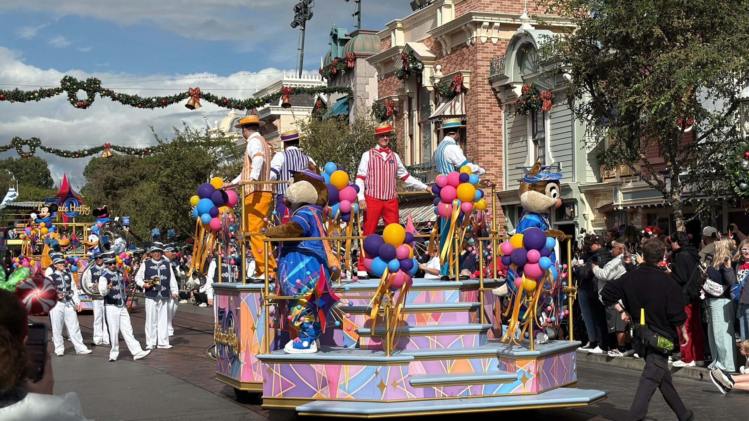 Mickey and Minnie Celebrate 97th Birthday With Cavalcade at Disneyland