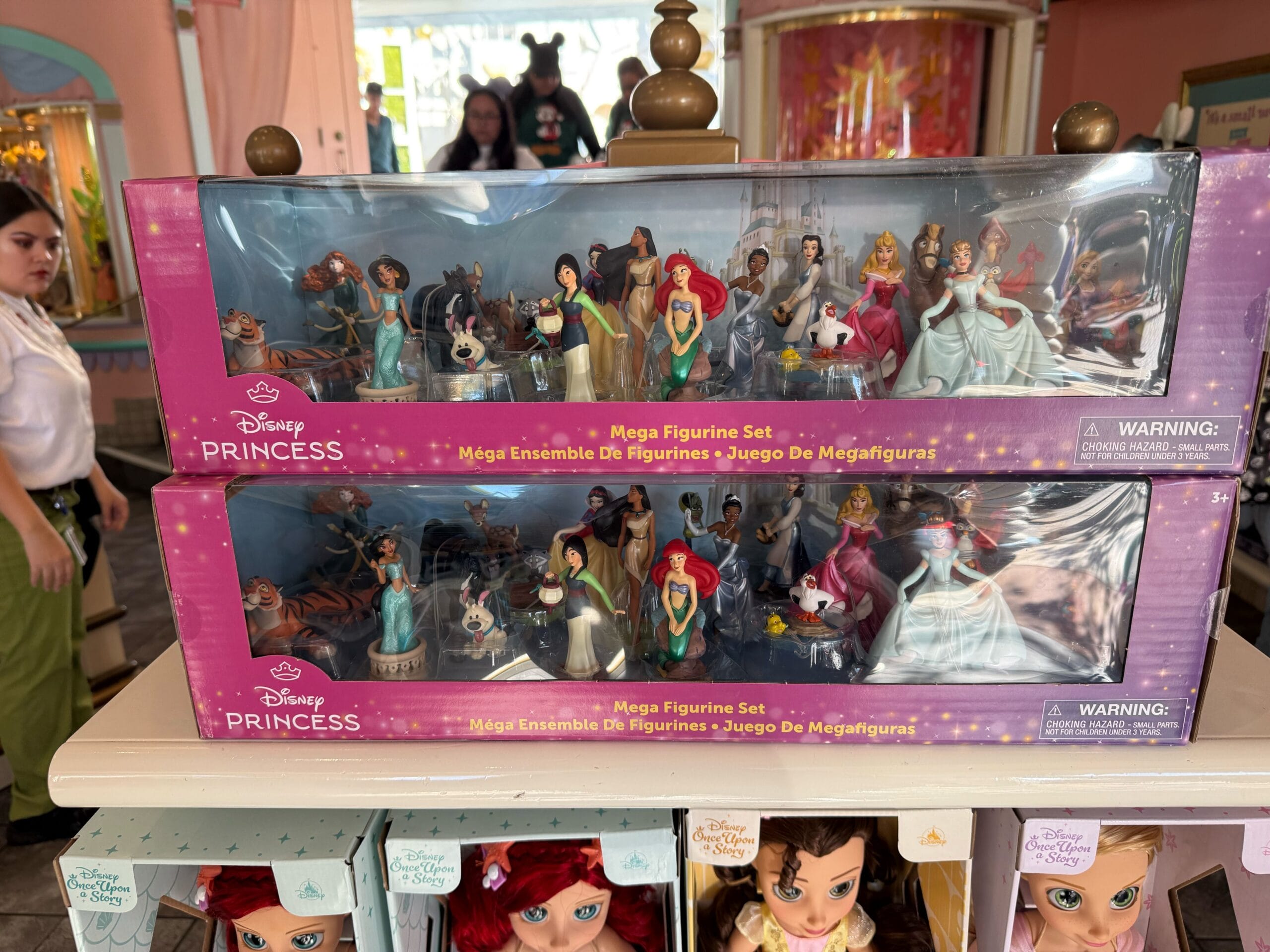 New Disney Princess, Toy Story, and Dumbo the Flying Elephant Toy Sets at Disneyland