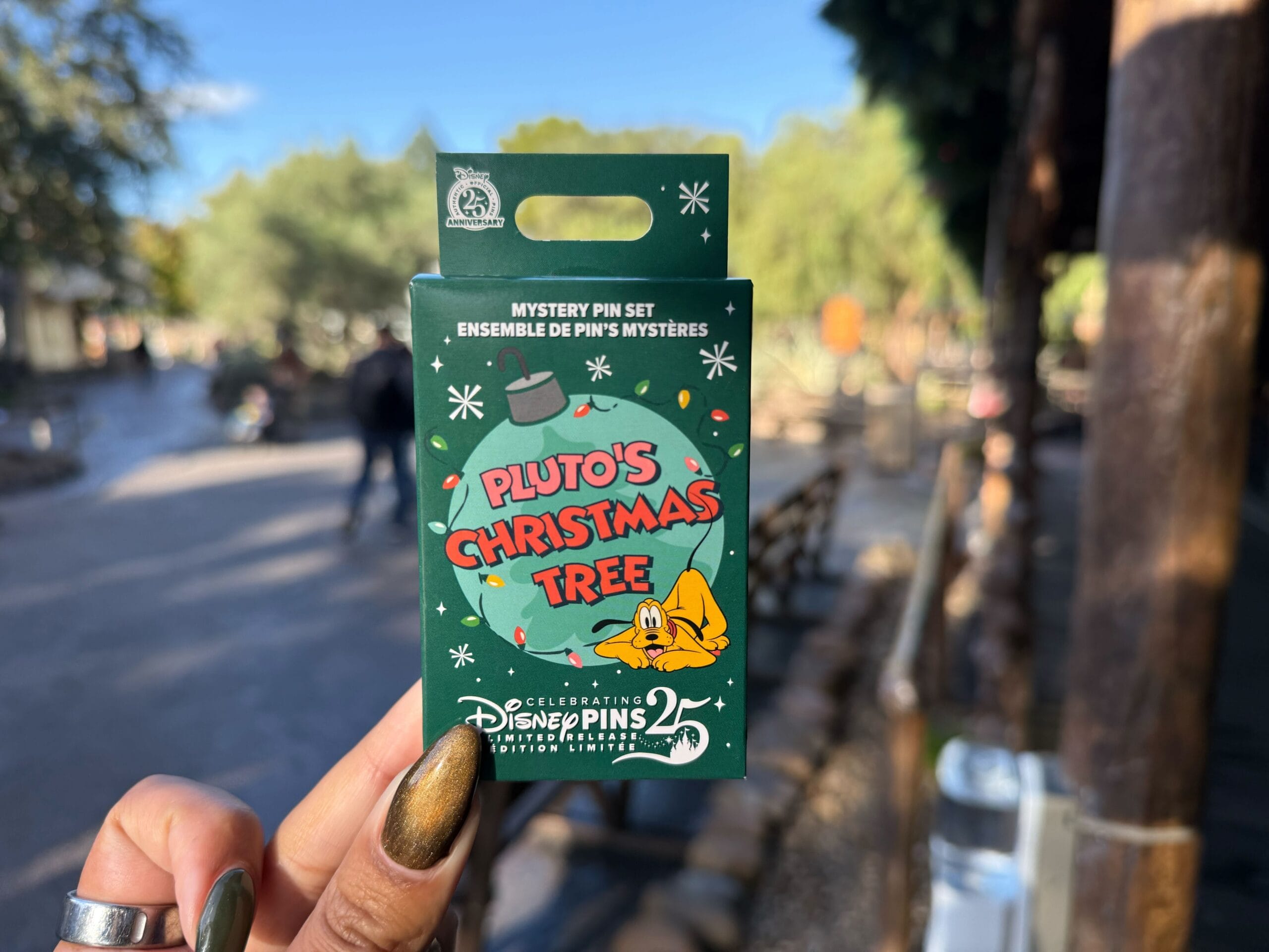 Limited Release Pluto’s Christmas Tree Mystery Pin Set – $34.99
