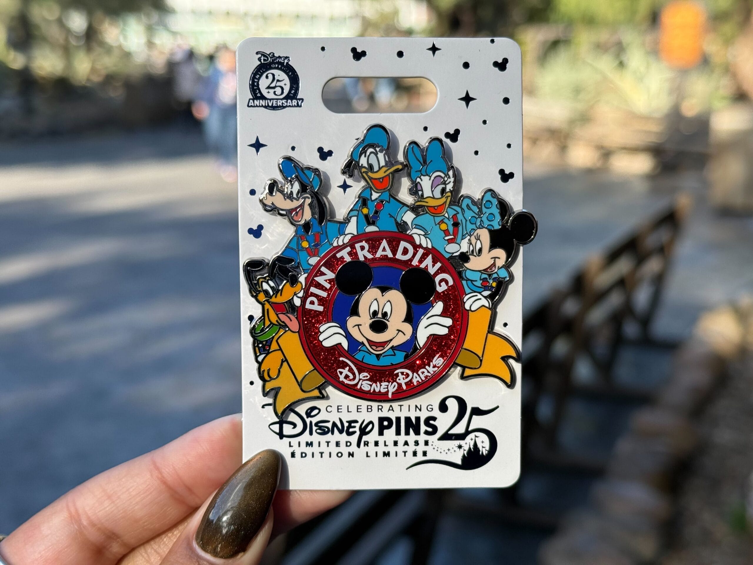 Limited Release Pin Trading 25th Anniversary Pin – $19.99